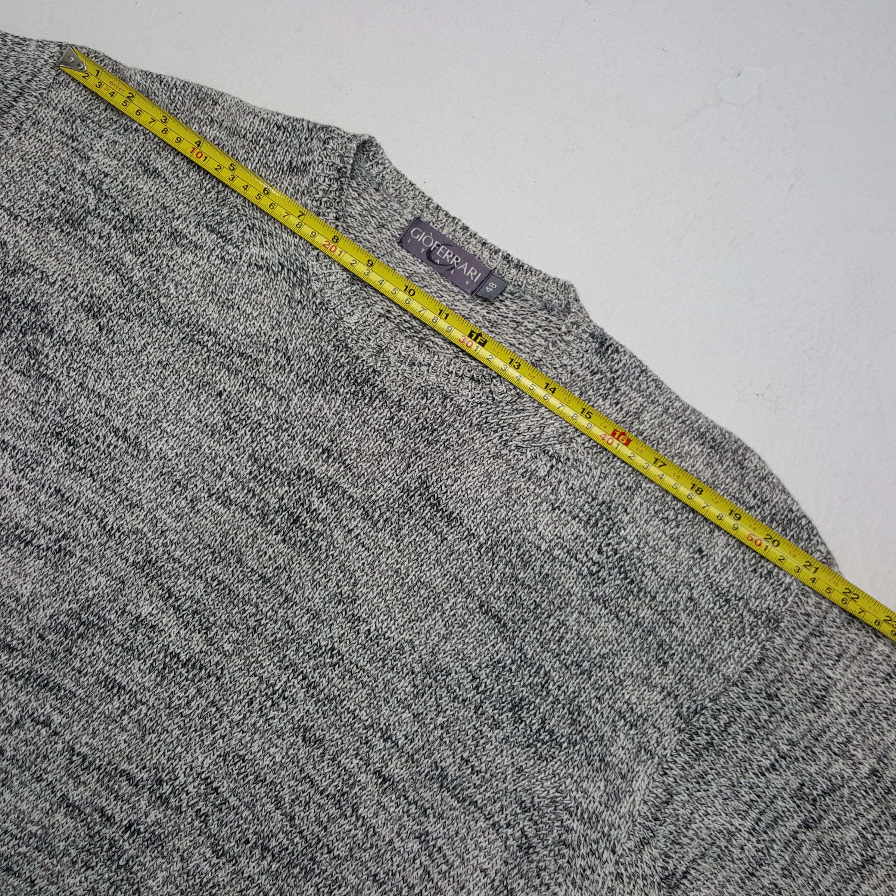 Vintage Vintage GIO Ferrari Italy Skulls Custom Knitwear Sweatshirt Size US L / EU 52-54 / 3 - 5 Thumbnail