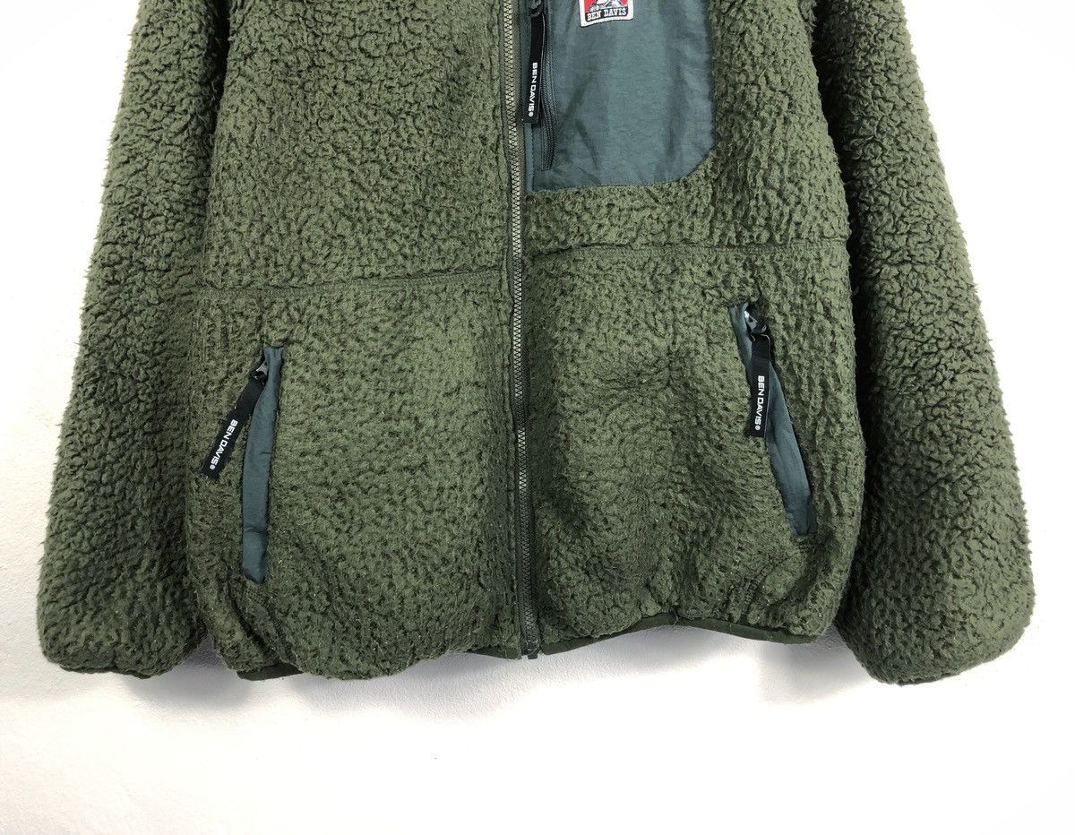 Ben Davis Rare Ben Davis Zipper Fleece Jacket Size US L / EU 52-54 / 3 - 4 Thumbnail