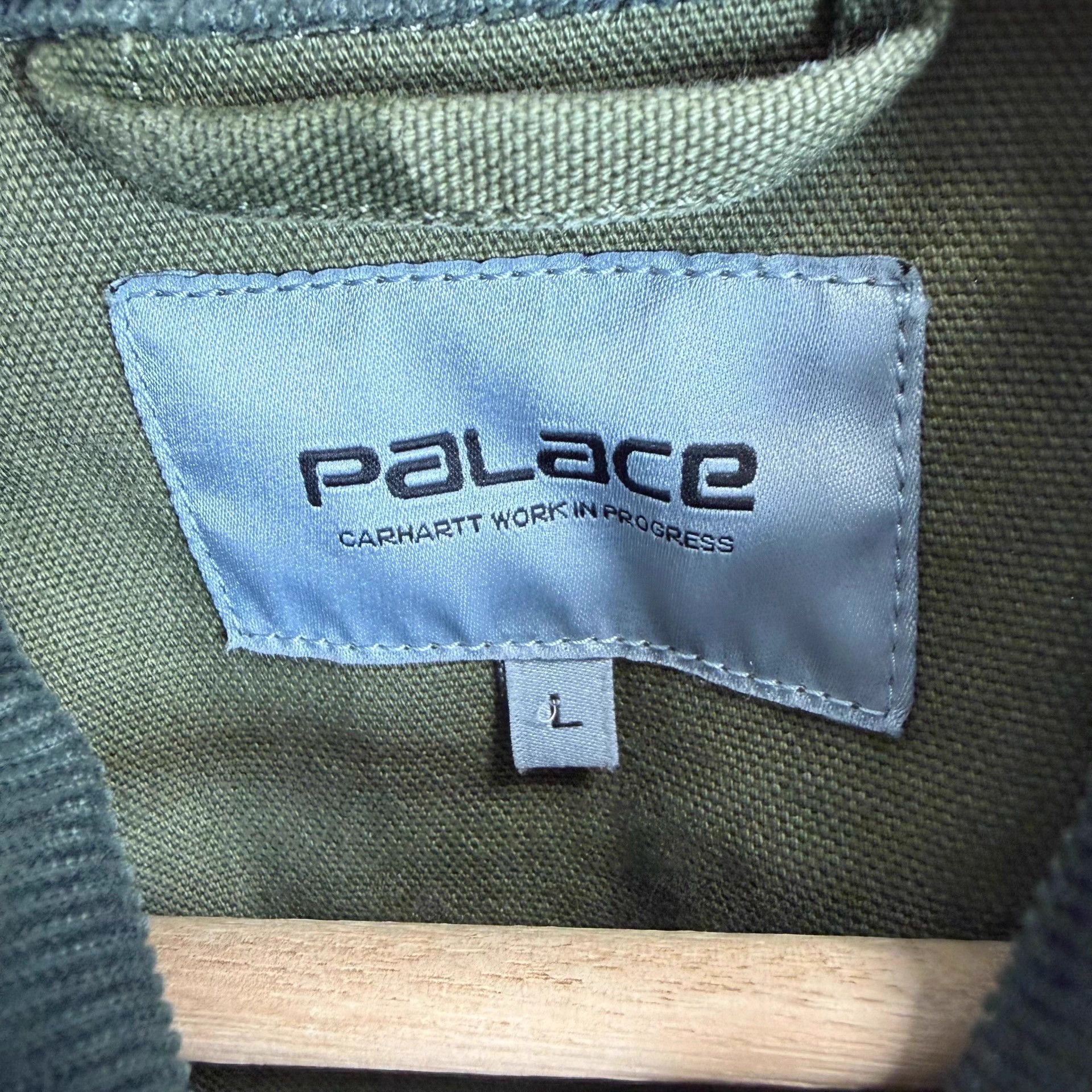 Palace Palace x Carhartt WIP Camo Panelled Flight Green Jacket Size US L / EU 52-54 / 3 - 4 Thumbnail