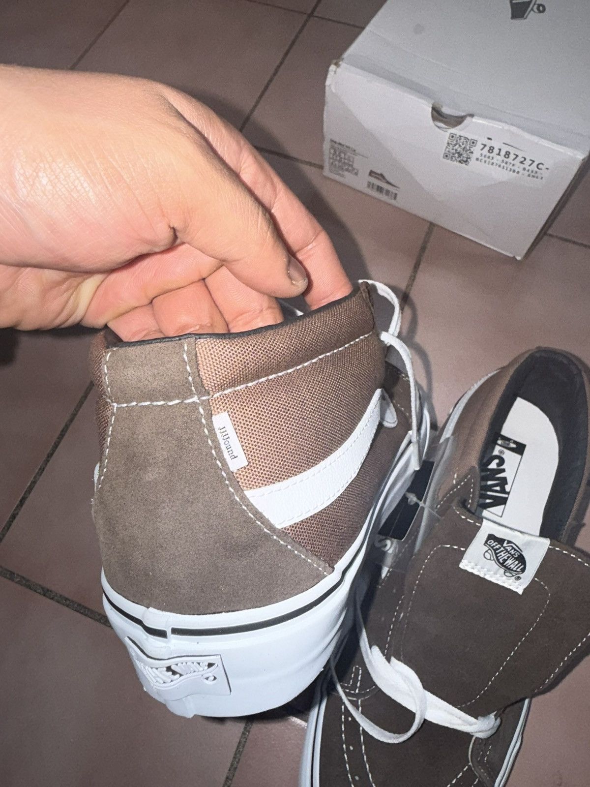 JJJJound × Vans Jjjound Vans Sk8-Mid Vault Lx size 9.5 Size US 9.5 / EU 42-43 - 6 Thumbnail