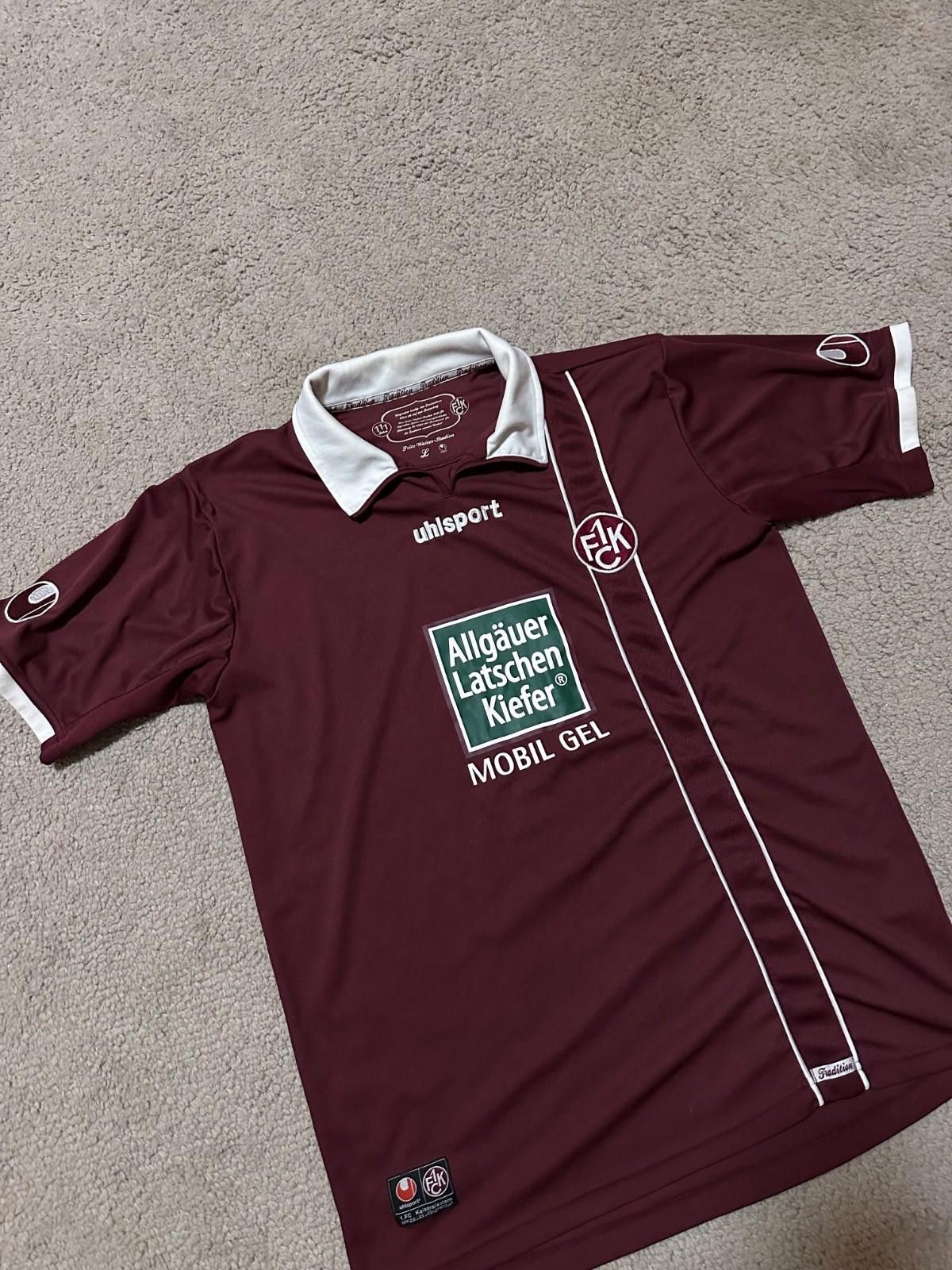 Other FC Kaiserslautern 2011/12 HOME Shirt Football Soccer Jersey Size US L / EU 52-54 / 3 - 3 Thumbnail