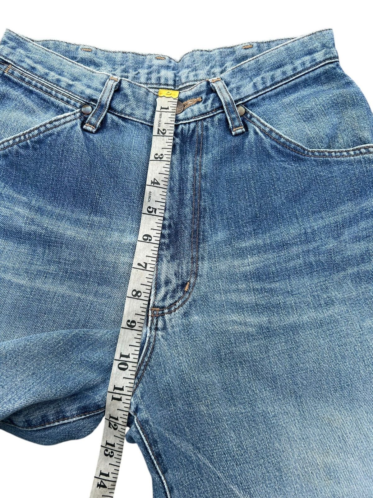Kapital Vintage Wrangler Selvedge Baggy Distressed Faded Denim jeans Size US 28 / EU 44 - 17 Thumbnail