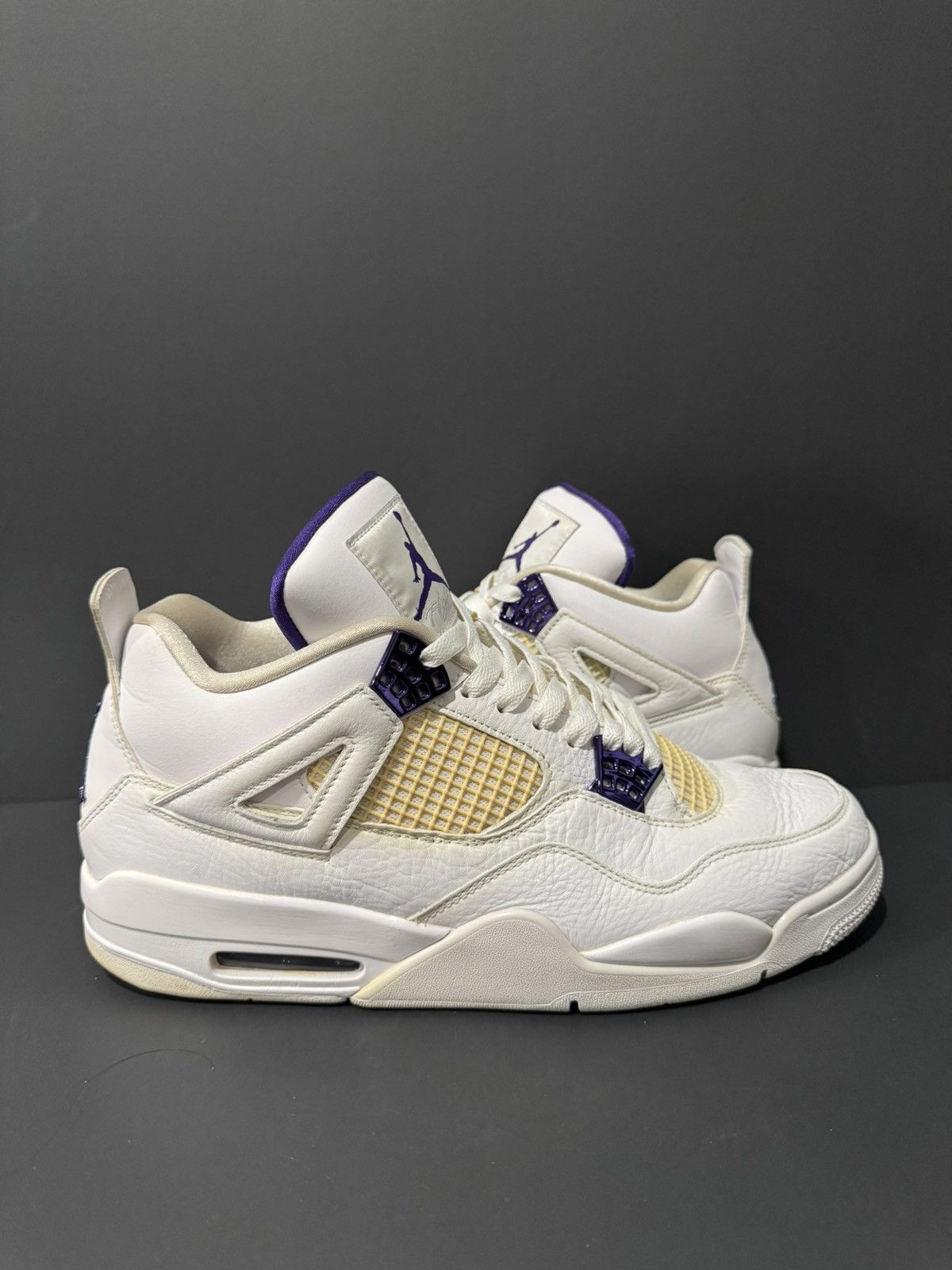 Jordan Brand Nike Air Jordan 4 ‘Purple Metallic’ - Size 12 Size US 12 / EU 45 - 1 Thumbnail