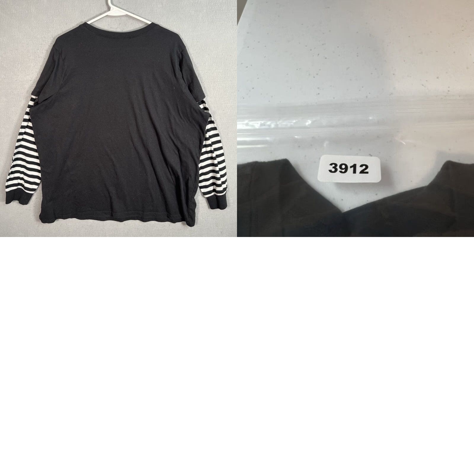 Vintage VINTAGE Impact Merchandising Band T-Shirt Adult 2XL Black Crew Neck Long Sleeve Cotton Blend Size US XXL / EU 58 / 5 - 8 Thumbnail