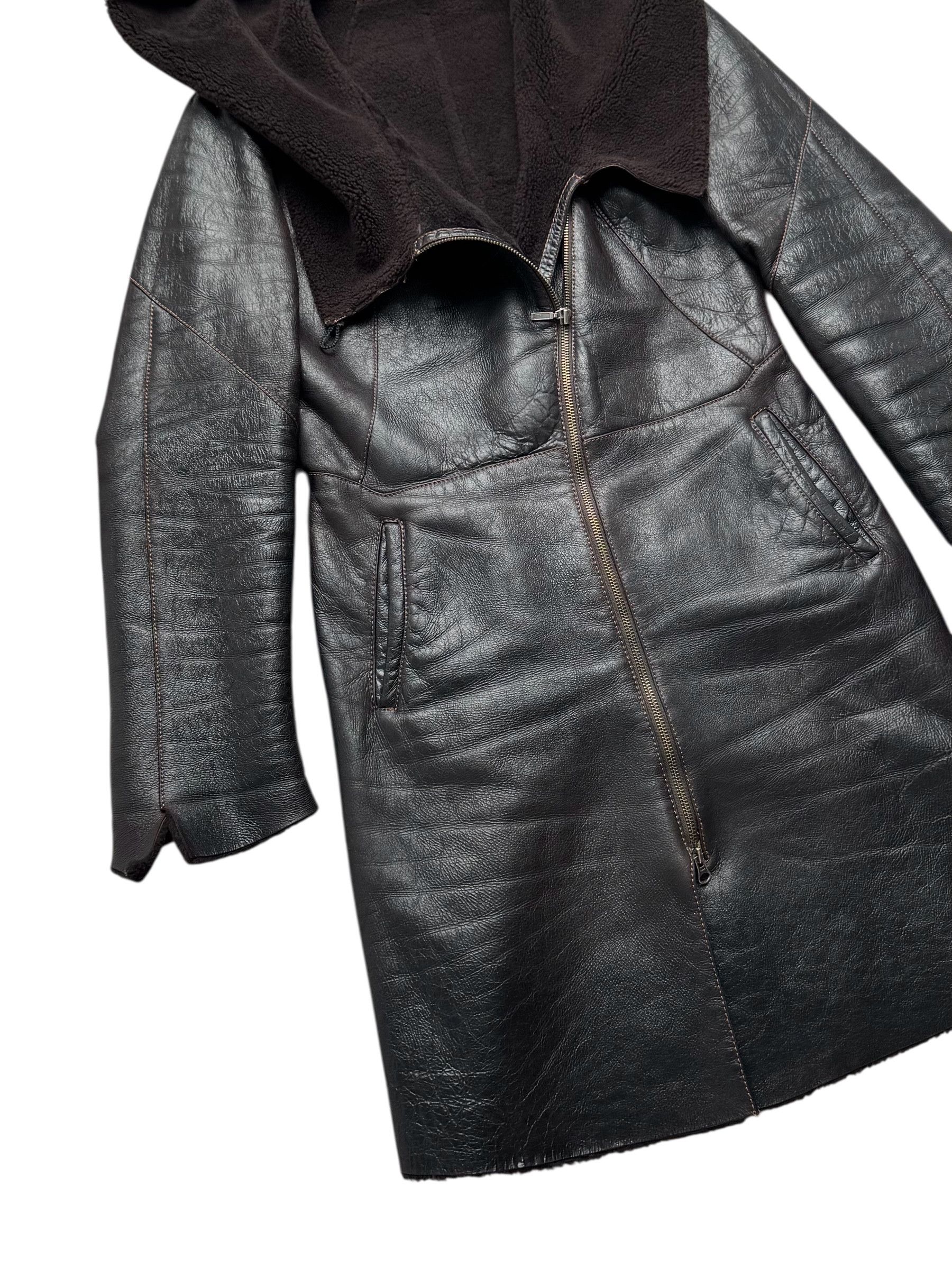 Vintage Y2K Real Sheepskin Coat(V422) Size S / US 4 / IT 40 - 4 Thumbnail