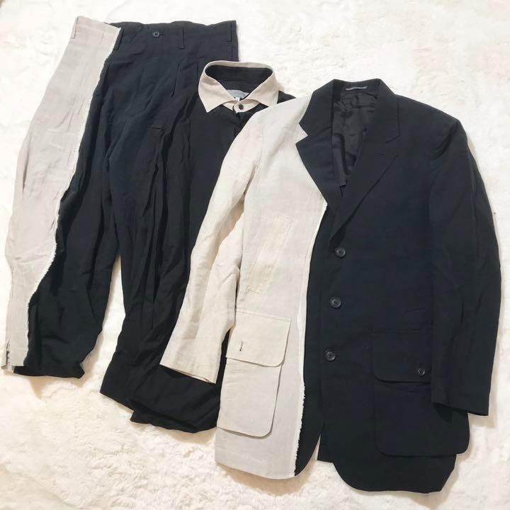 Yohji Yamamoto Yohji yamamoto pour homme 22ss jacket, shirt, bottom Size US L / EU 52-54 / 3 - 5 Thumbnail