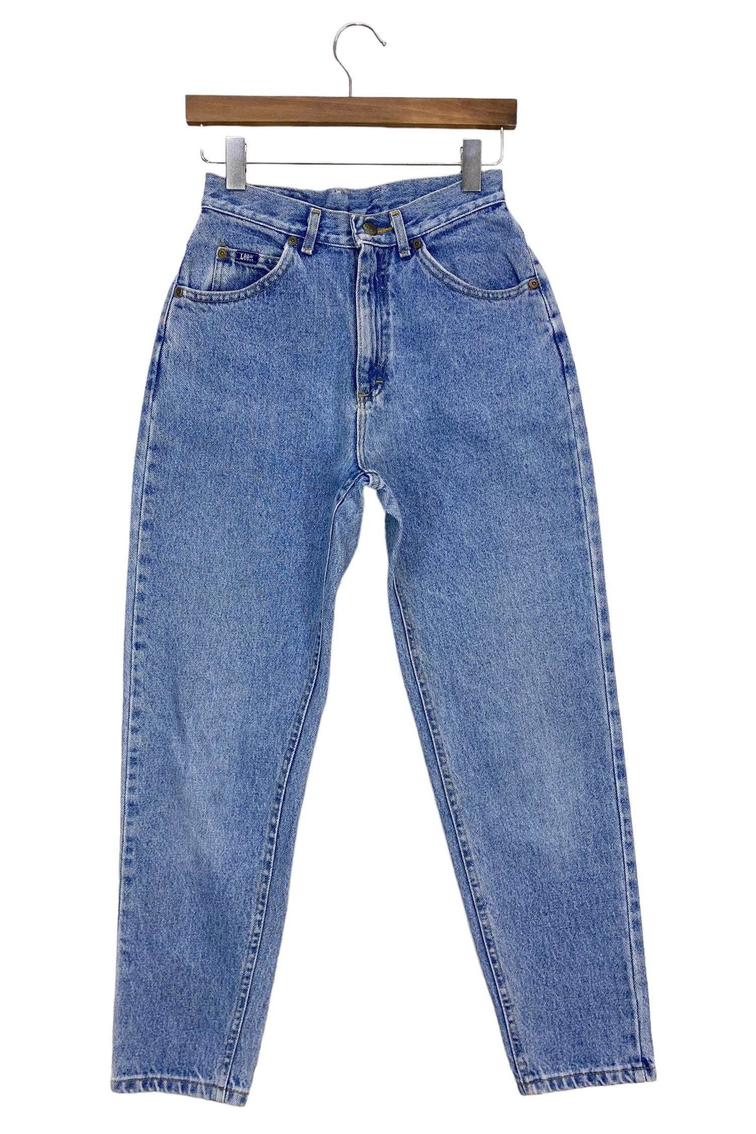 Japanese Brand Vintage Lee Light Wash Denim Jeans – Japanese Brand 90s Size 26" / US 2 / IT 38 - 2 Thumbnail