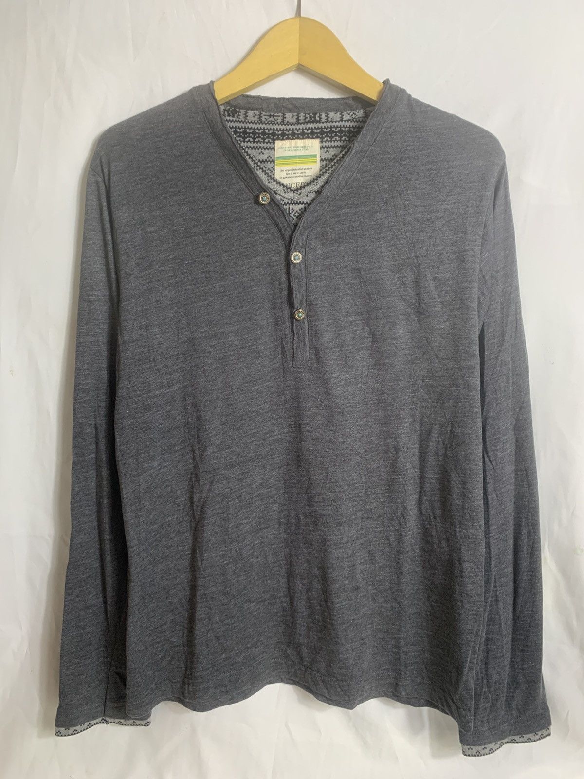 Japanese Brand Incept Longsleve doublelayer style Size US M / EU 48-50 / 2 - 3 Thumbnail
