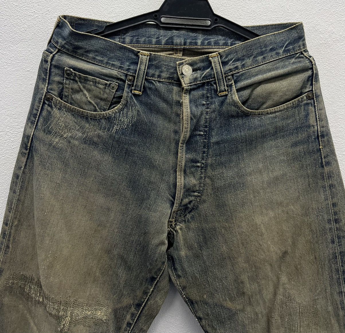 Japanese Brand × Vintage VINTAGE BASIC DENIME CLOTHING DENIM PANTS Size US 30 / EU 46 - 3 Thumbnail