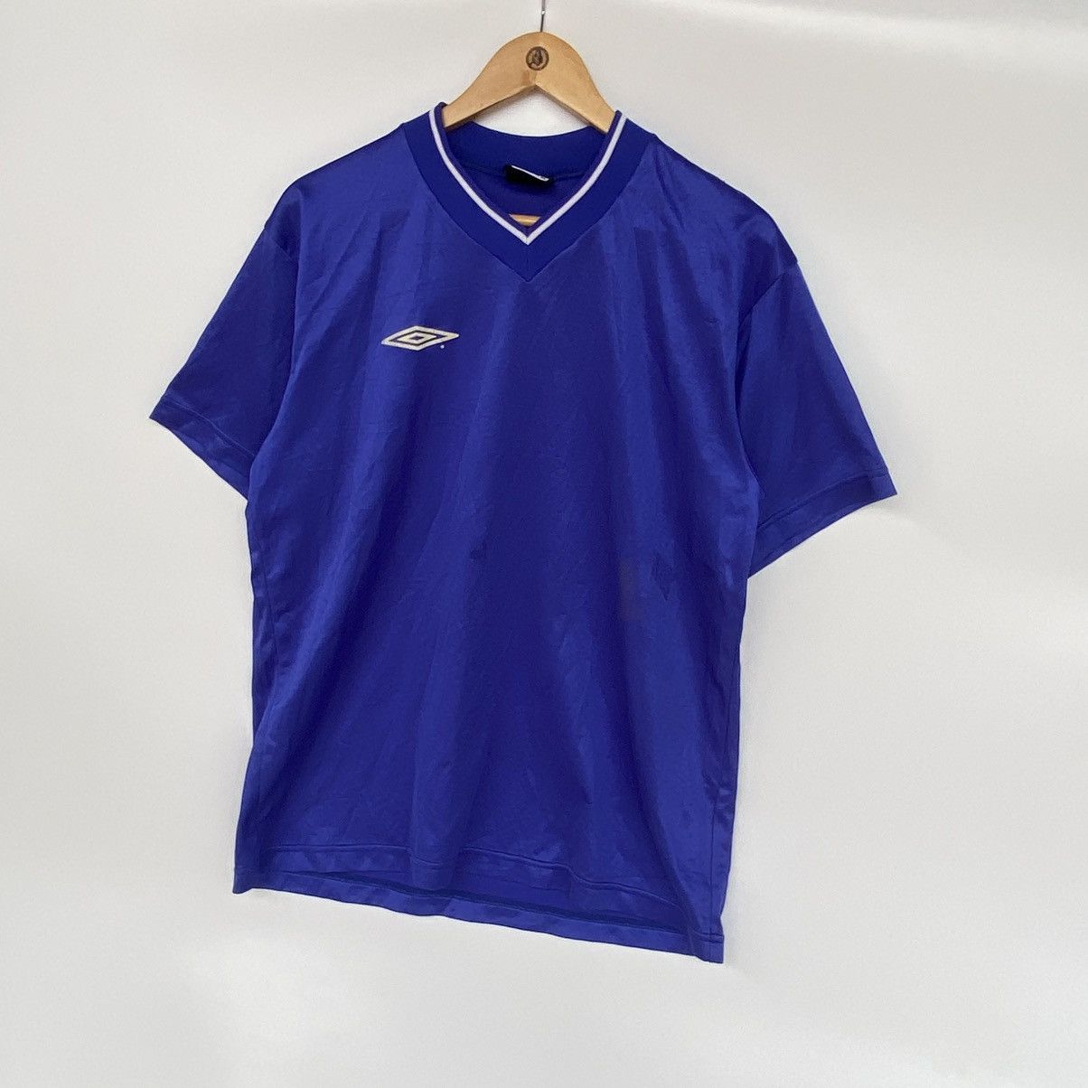 Other Vintage Umbro Blue Football Pullover Jumper Size M Size US M / EU 48-50 / 2 - 3 Thumbnail