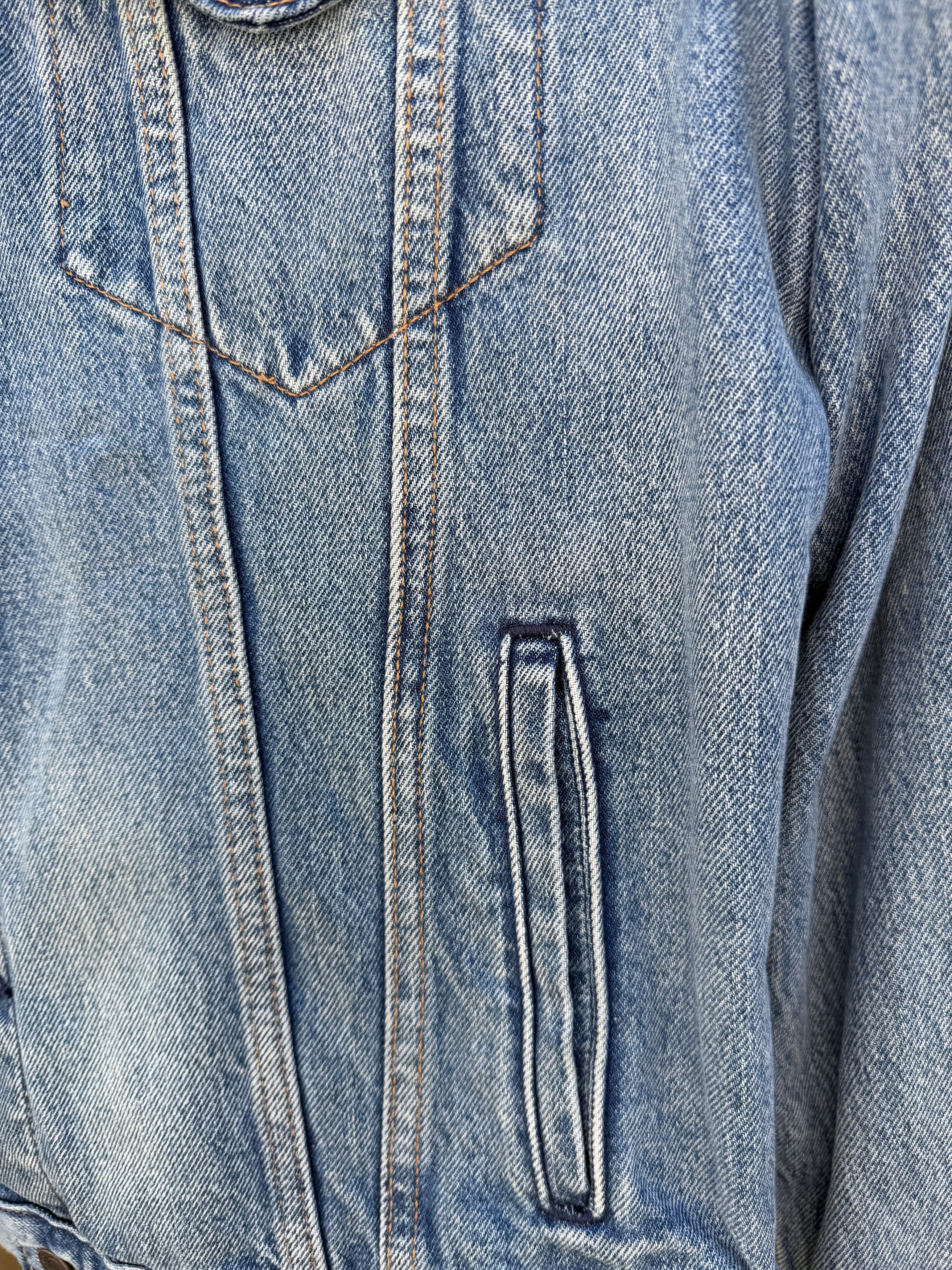 Levi's Denim Trucker Light Wash Size US M / EU 48-50 / 2 - 3 Thumbnail