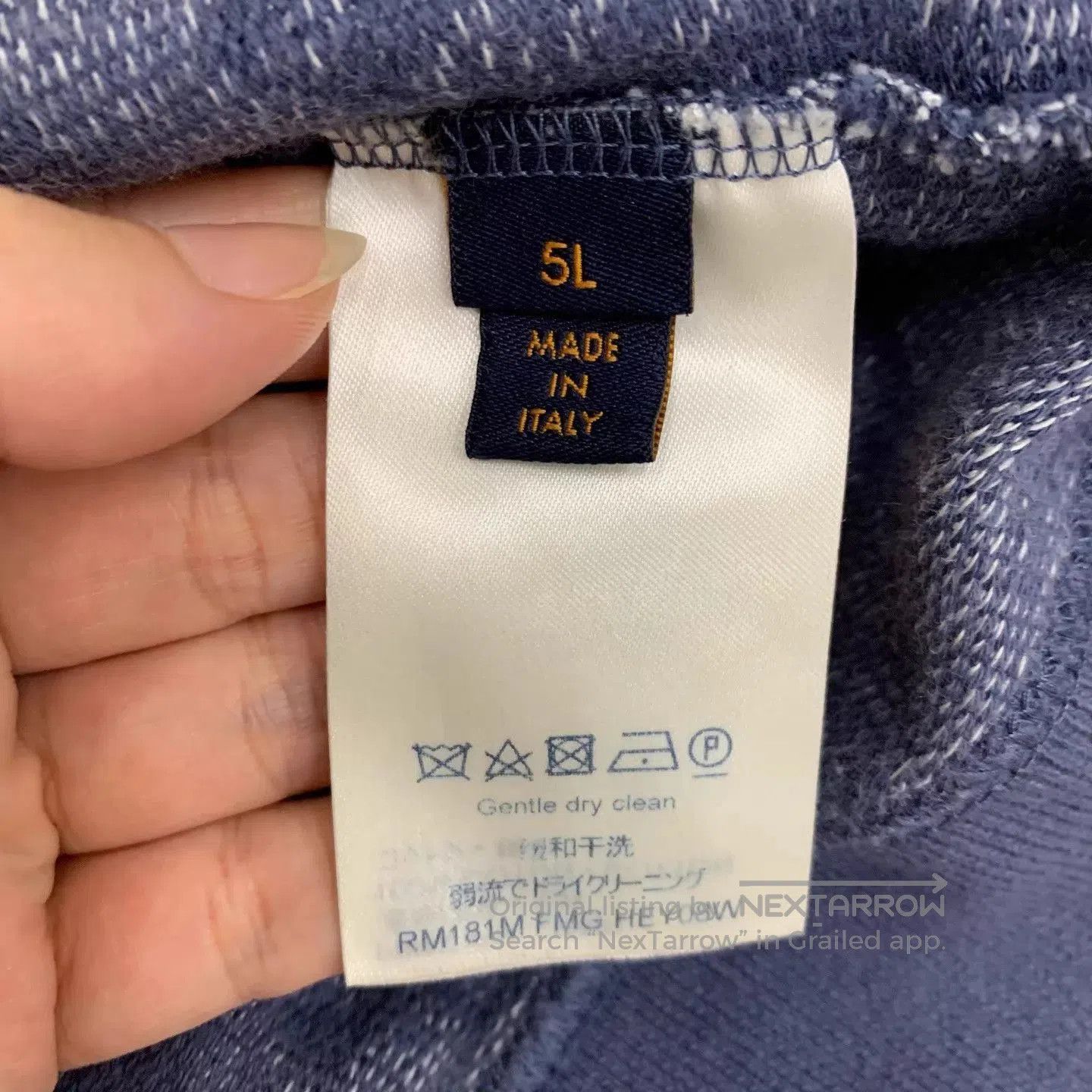 Louis Vuitton Blue Graphic Print Half-Zip Sweatshirt XXL. Size US XXL / EU 58 / 5 - 7 Thumbnail