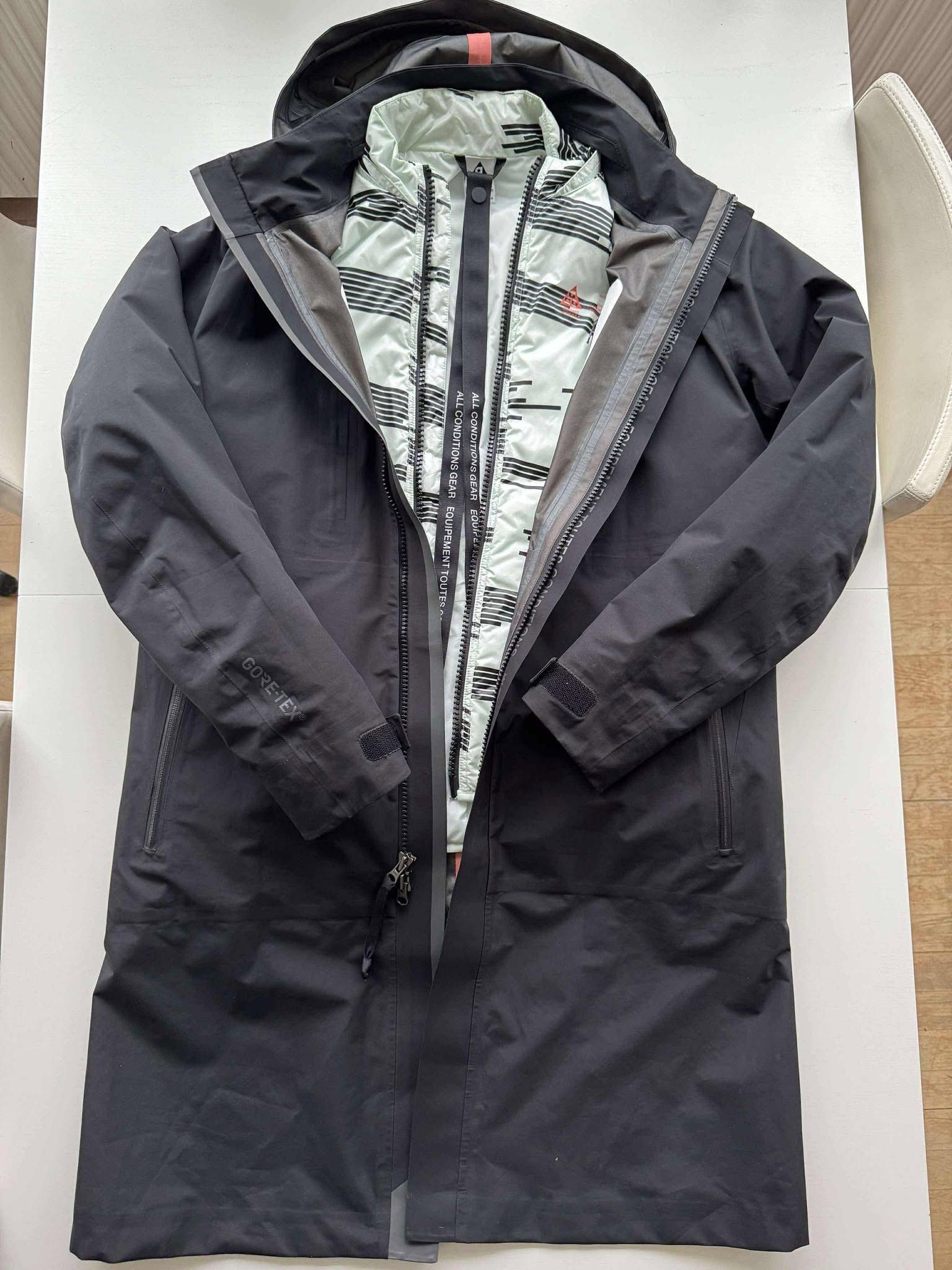 NikeLab ACG System Women's Coat インナー 悪条件から身体を守り対応する最新のACGコレクションがNIKELAB