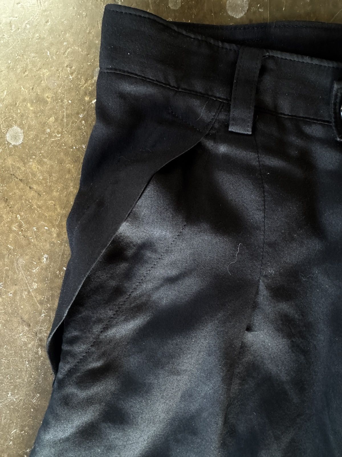 Yohji Yamamoto Yohji Yamamoto Cropped Trousers Size US 28 / EU 44 - 3 Thumbnail