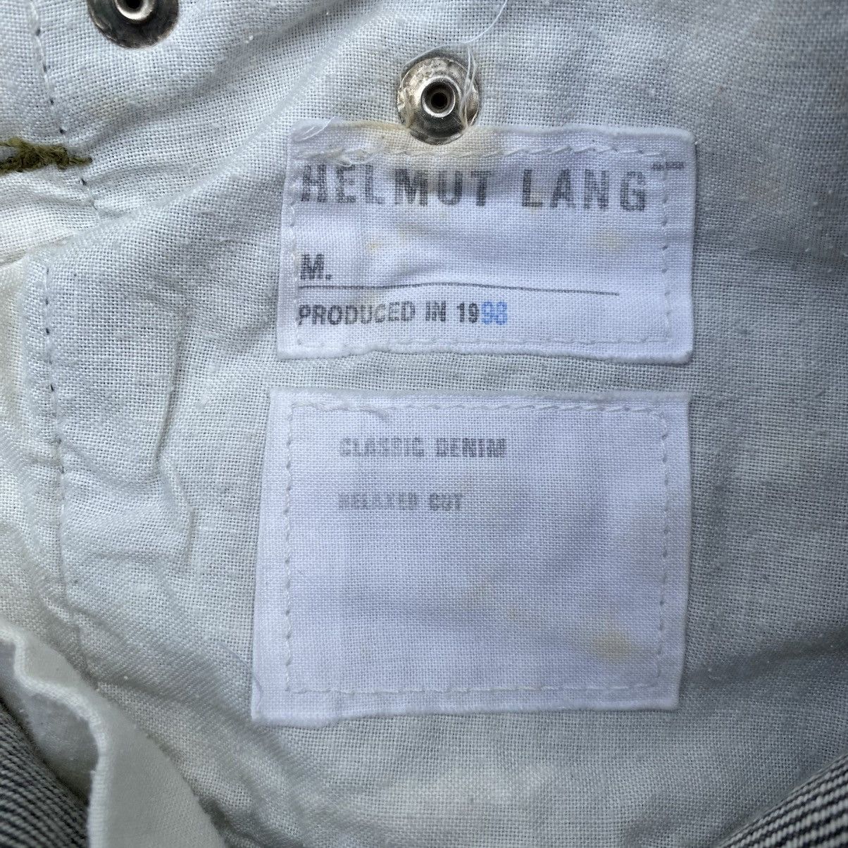 Helmut Lang × Vintage Helmut Lang Classic Denim Relaxed Cut Jeans Size US 31 - 11 Thumbnail