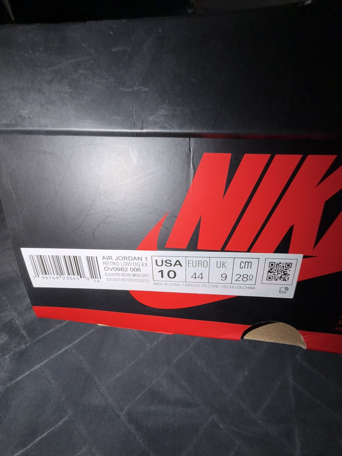 Nike air jordan 1 low OG EX Size US 10 / EU 43 - 8 Thumbnail