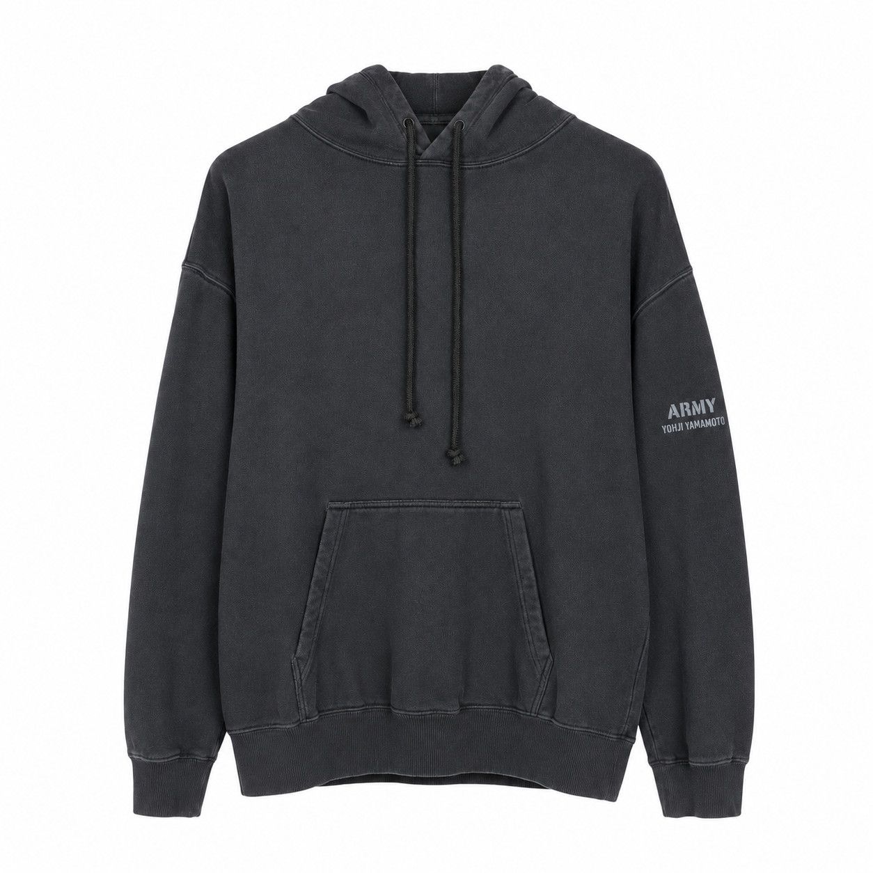 Yohji Yamamoto Yohji Yamamoto POUR HOMME 22SS Army Hoodie Size US L / EU 52-54 / 3 - 7 Thumbnail