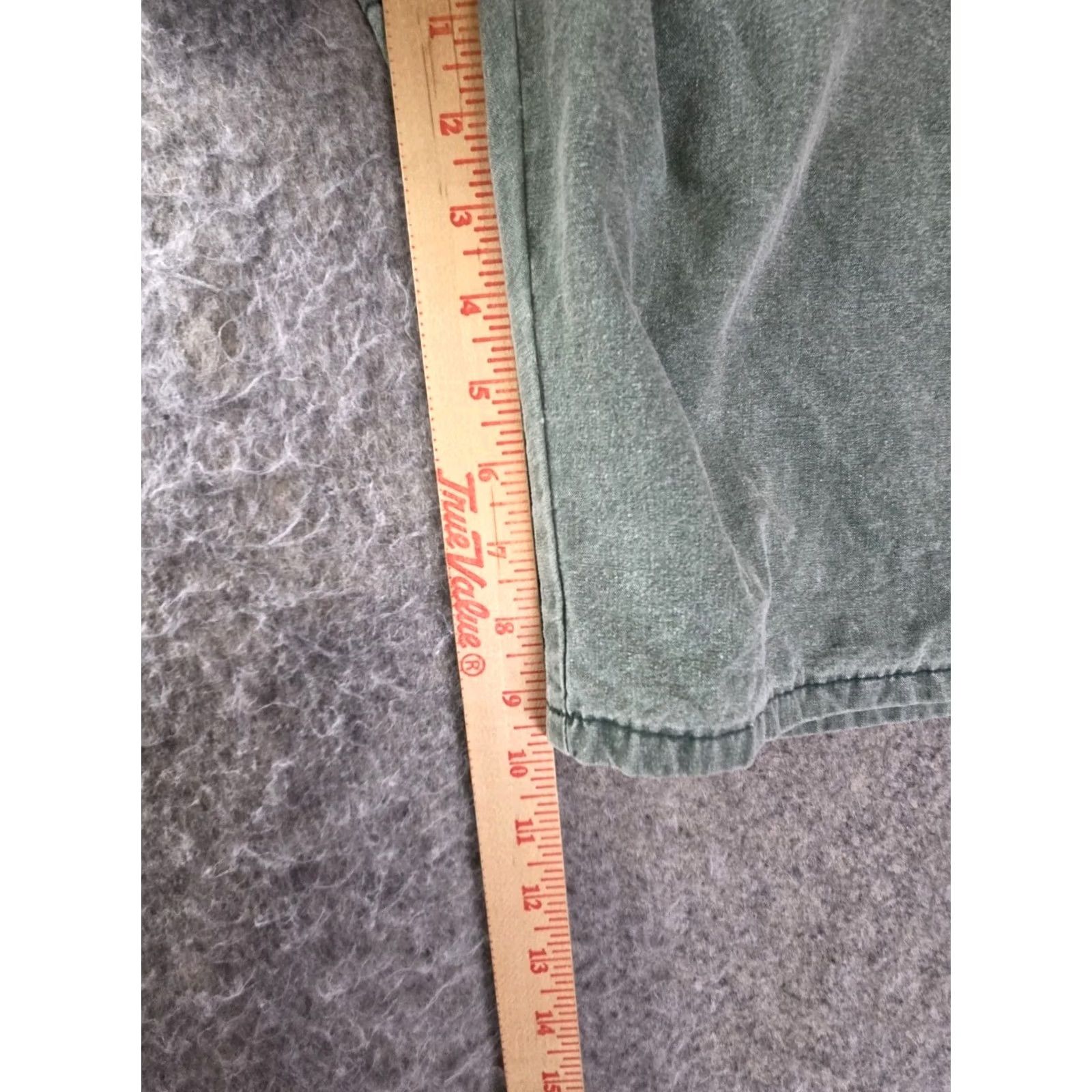 Guess VINTAGE GUESS Denim Shorts 2 Button Front Green 34 Unisex Adults 90s Chino Logo Patch Size US 34 / EU 50 - 7 Thumbnail
