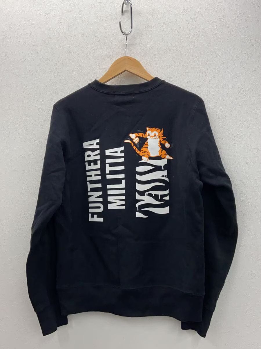 Bape A Bathing Ape Tiger Print Cotton Crew Neck Sweatshirt Black Size US M / EU 48-50 / 2 - 2 Thumbnail