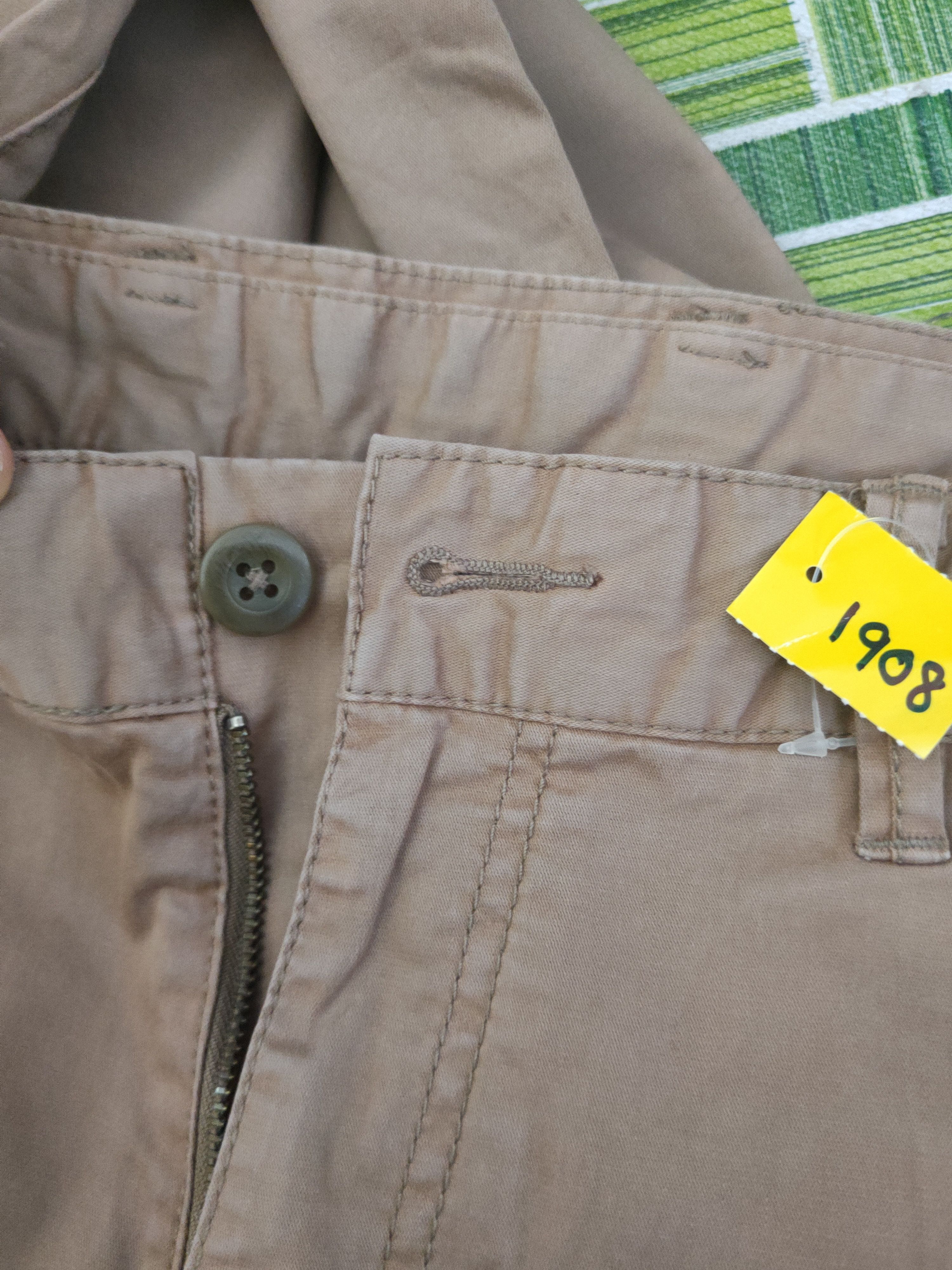 Japanese Brand DL Uniqlo Beige Multipocket Cargo Pants #1908 Size 32" / US 10 / IT 46 - 15 Thumbnail