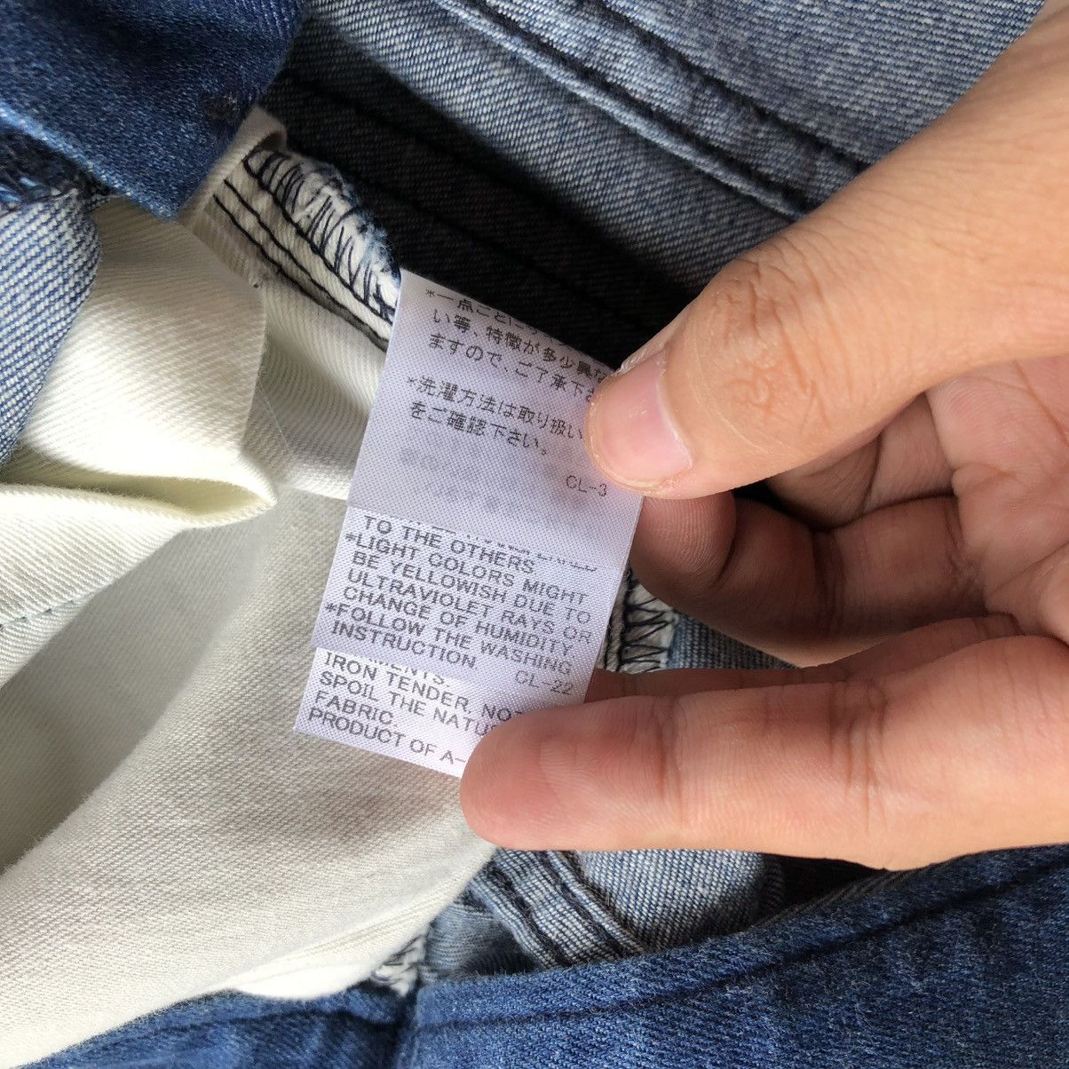 CABANE de ZUCCa Zucca by Issey Miyake Soft Denim Jeans Indigo Dye Pants Size US 31 - 18 Thumbnail