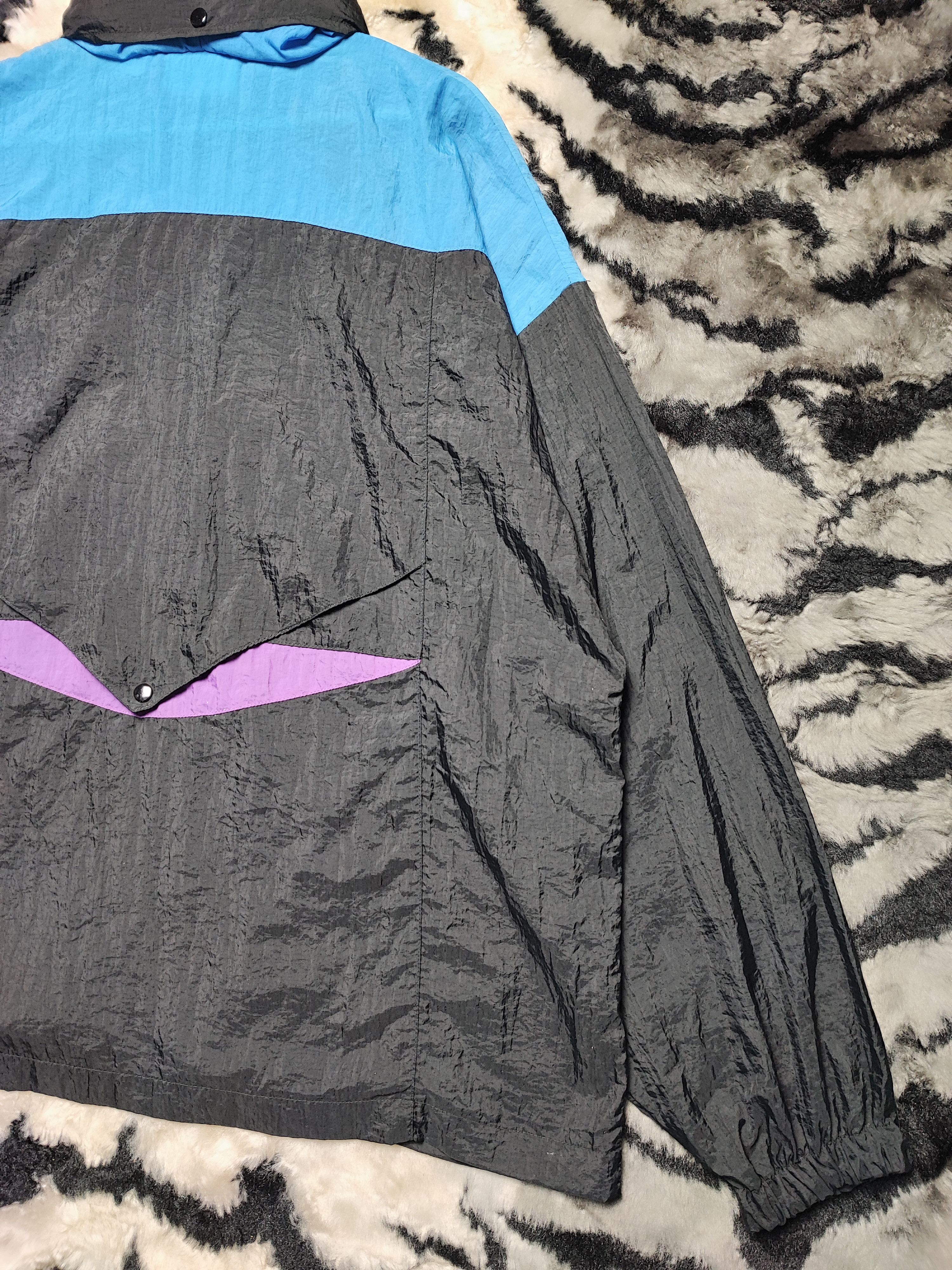 Japanese Brand × Reebok × Vintage Vintage Nylon Anorak Jacket by Reebok Size US M / EU 48-50 / 2 - 15 Thumbnail
