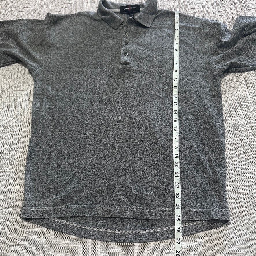 Alexander Julian Alexander Julian gray long sleeve polo size M Size US M / EU 48-50 / 2 - 6 Thumbnail