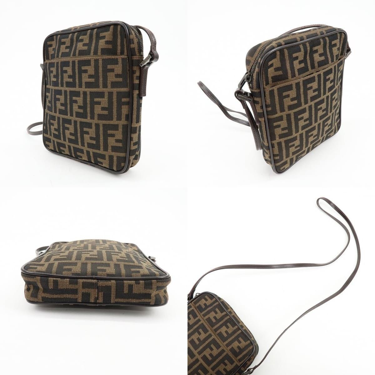 Fendi Fendi Zucca Crossbody Bag Brown Size ONE SIZE - 3 Thumbnail