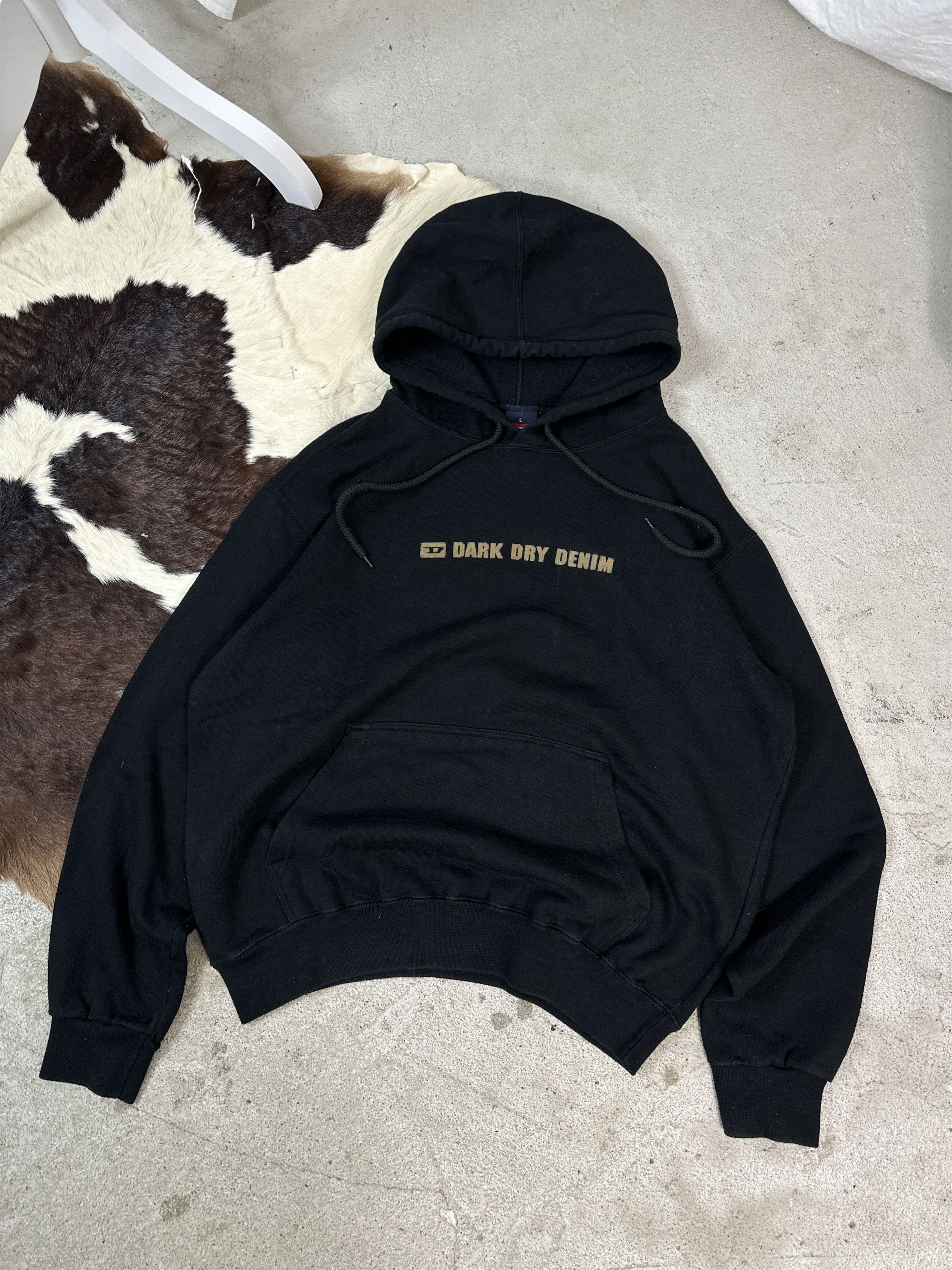 Diesel × Vintage Vintage Diesel 90s Avant-Garde sweatshirt Size US L / EU 52-54 / 3 - 1 Thumbnail