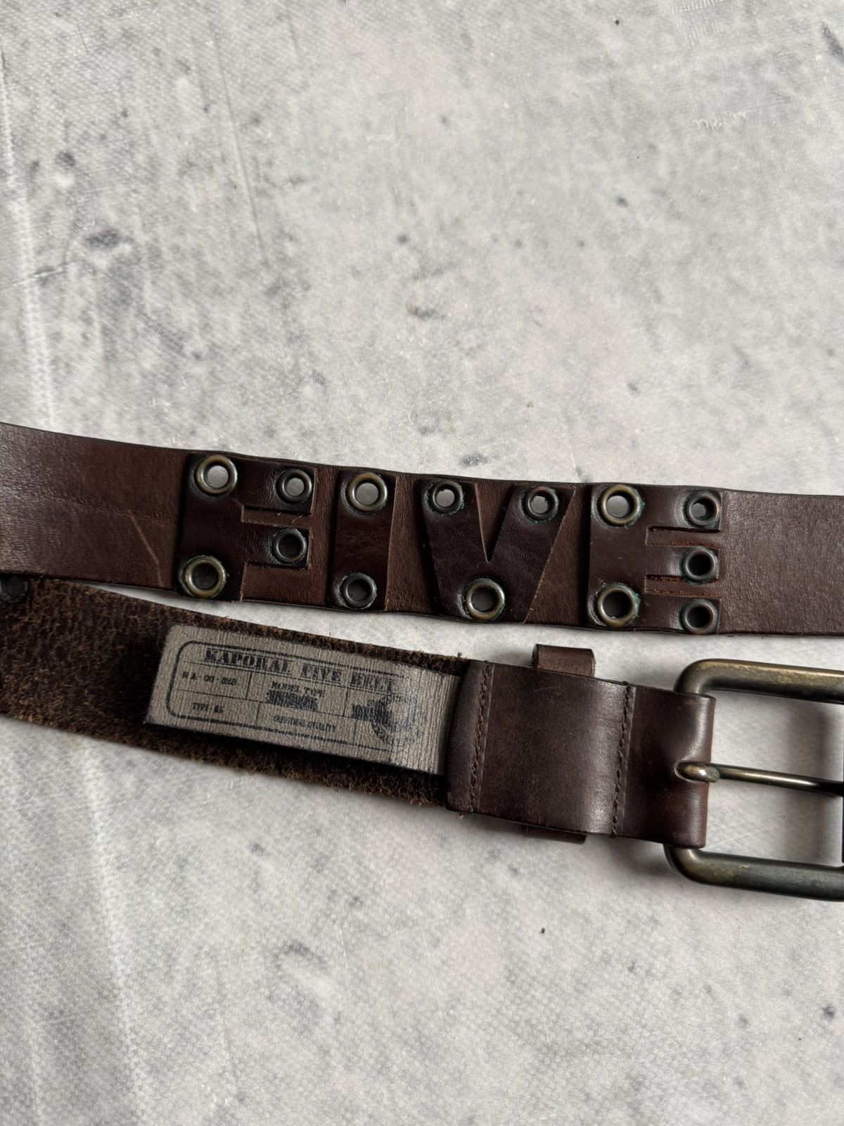 Vintage Kaporal Japanese style belt Size ONE SIZE - 7 Thumbnail