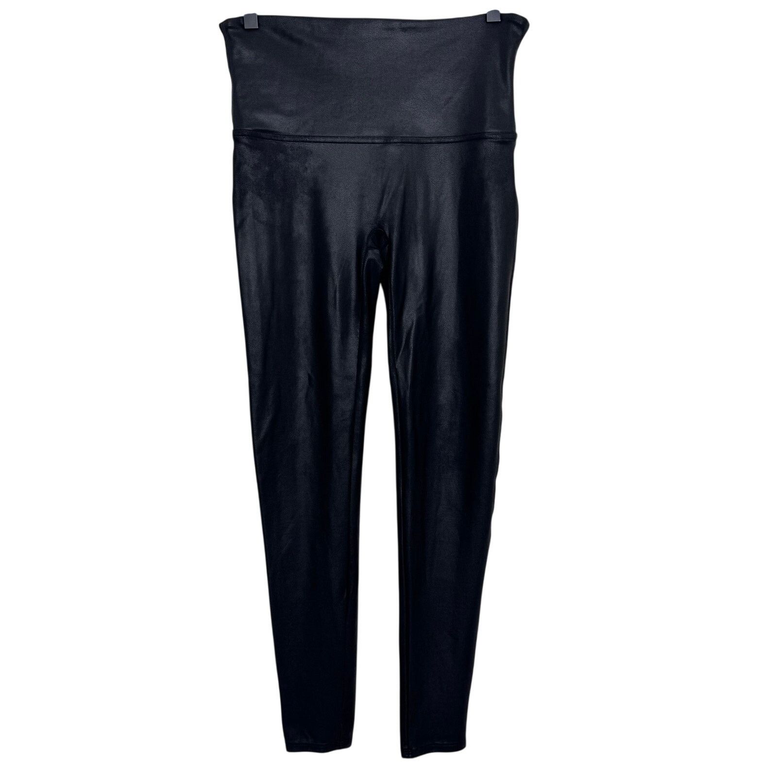 Spanx Spanx Faux Leather Leggings Pants Black Size XL Size 38" / US 16 / IT 52 - 2 Thumbnail
