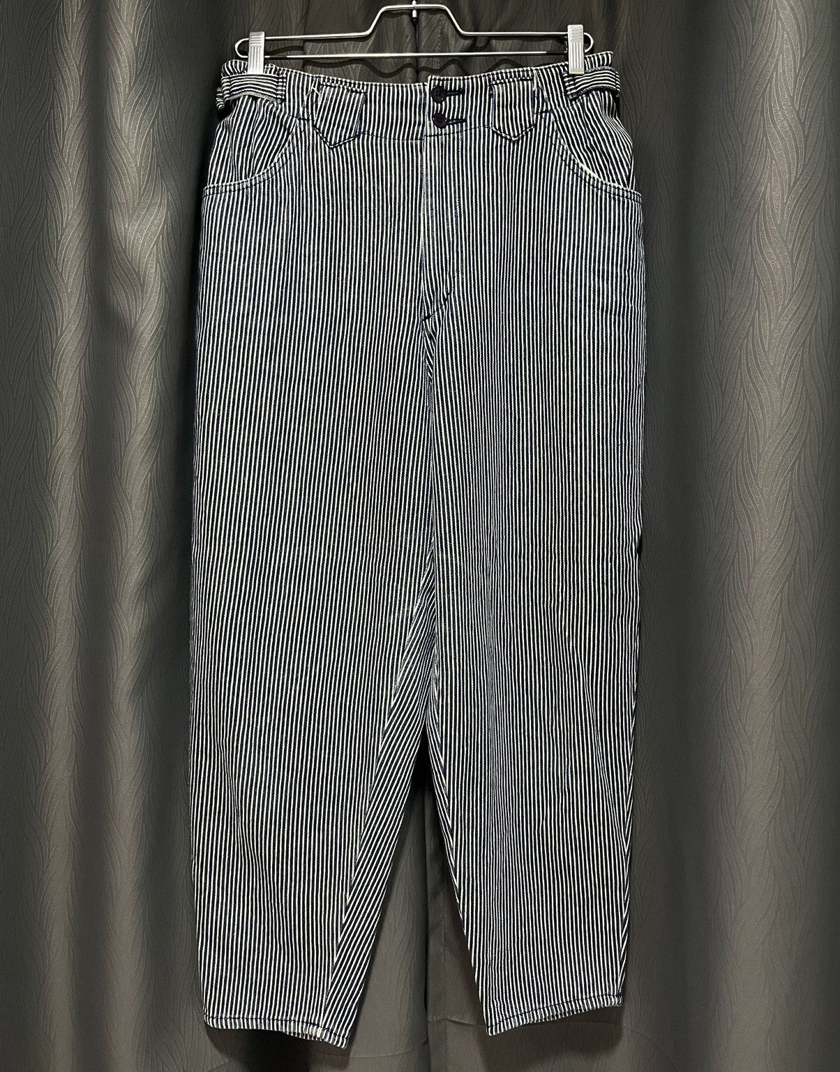 Kansai Yamamoto × Vintage Vintage Silcat Hickory Pants 80s Size 29" - 1 Thumbnail