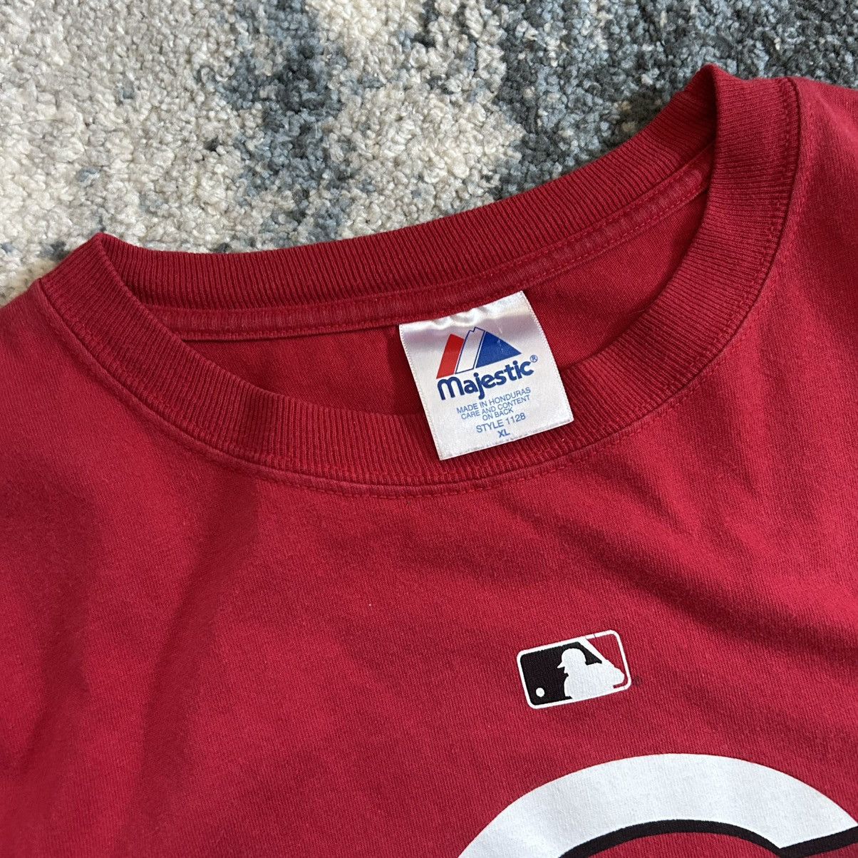 Majestic 2007 CiNCiNNATi REDS HEAVYWEiGHT MAJESTiC ATHLETiC TEE Size US XL / EU 56 / 4 - 5 Thumbnail