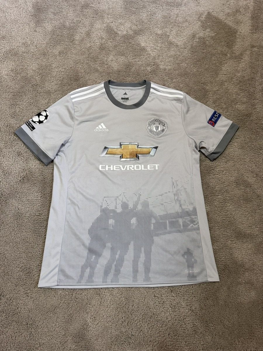 Adidas Pogba #6 Manchester United 2017/18 3Rd Football Shirt Jersey Size US L / EU 52-54 / 3 - 1 Thumbnail