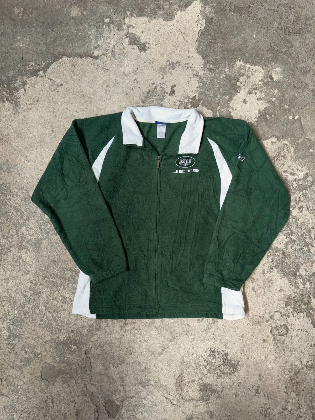 Reebok Retro 2000s Reebok New York Jets Jacket Size US XL / EU 56 / 4 - 1 Thumbnail
