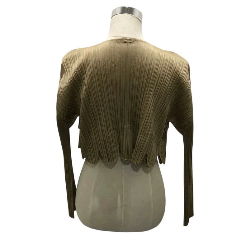 Issey Miyake Issey Miyake Petal-shaped short cardigan Size L / US 10 / IT 46 - 2 Thumbnail