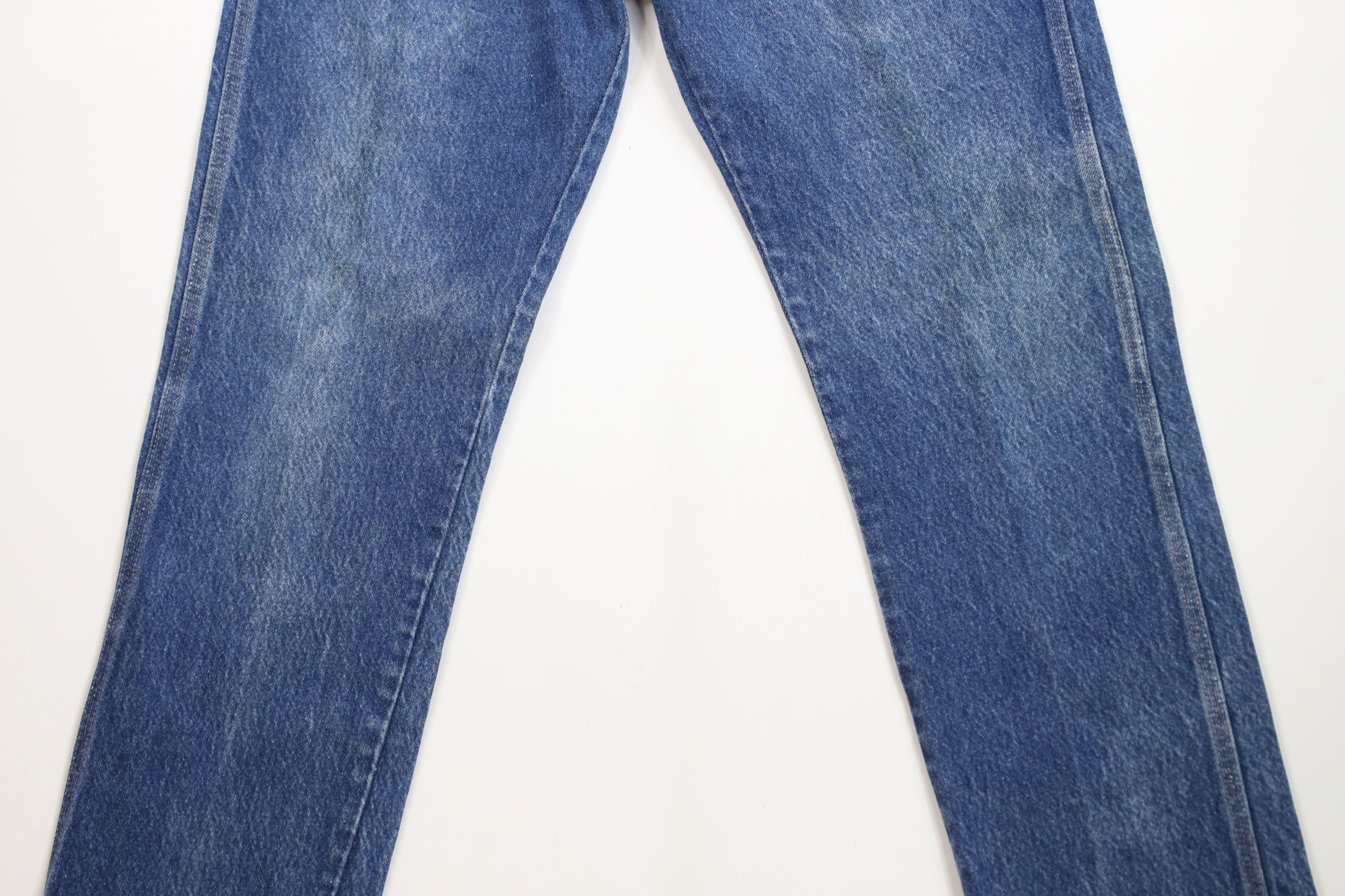 Vintage × Wrangler Vintage 90s Wrangler Leg Denim Jeans Blue Cotton USA Size US 34 / EU 50 - 3 Thumbnail