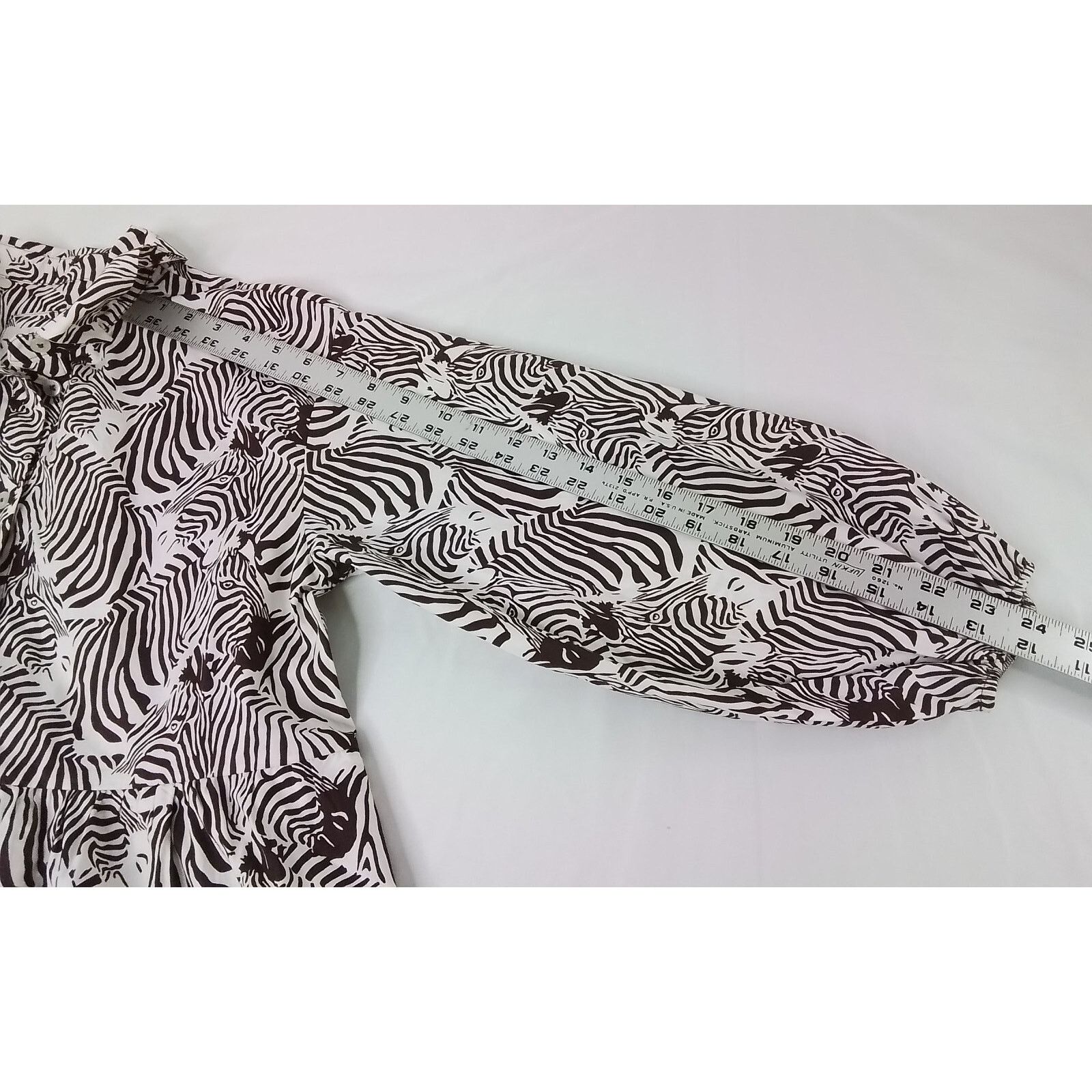 Anthropologie Anthropologie Maeve Dress Women's Small Zebra Print NWT Size S / US 4 / IT 40 - 9 Thumbnail