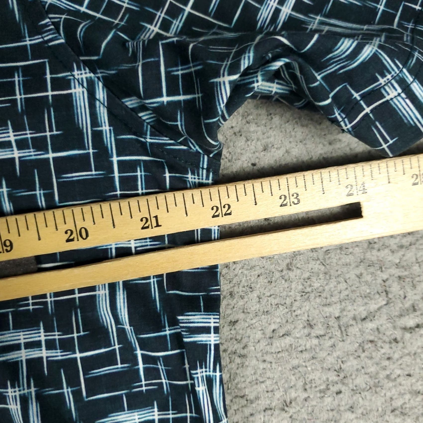 BUGATCHI Bugatchi Polo Shirt Mens Size L Blue Short Sleeve Geometric Logo Button Collar Classic Colorful Preppy Stripes 90s American Modern Sports Mens Size US L / EU 52-54 / 3 - 5 Thumbnail