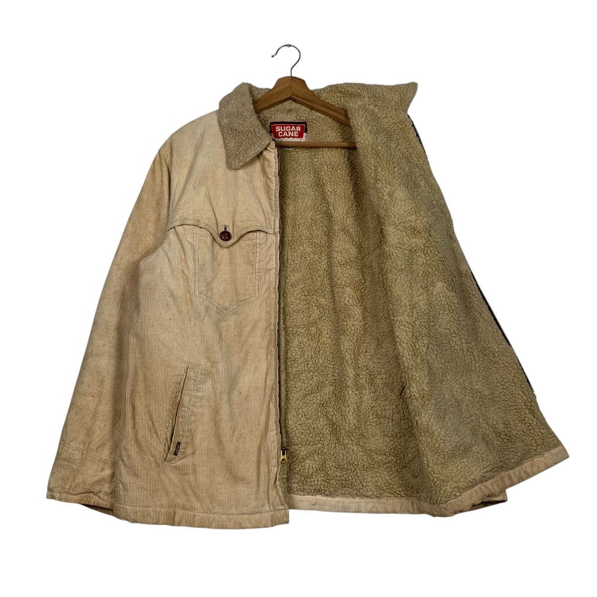 Sugar Cane Vintage Sugar Cane Corduroy Denim Jacket Size US L / EU 52-54 / 3 - 9 Thumbnail