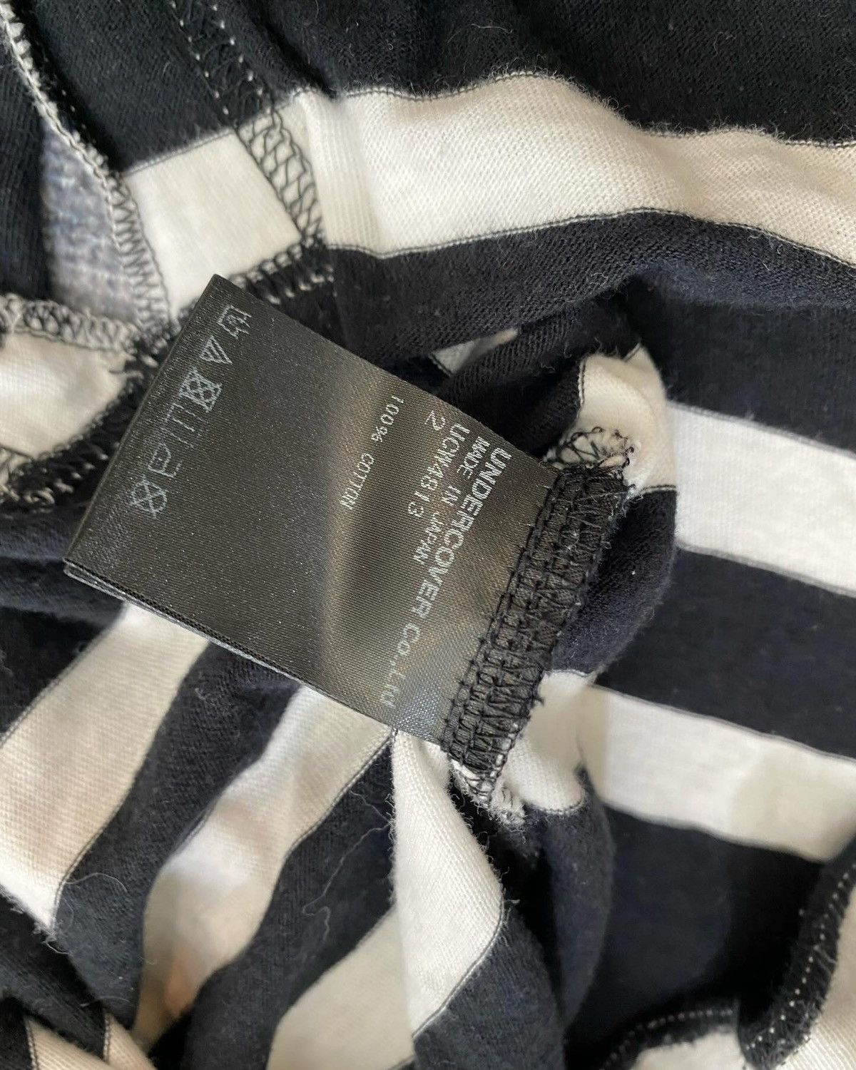 Undercover Undercover striped long sleeve shirt Size US M / EU 48-50 / 2 - 6 Thumbnail