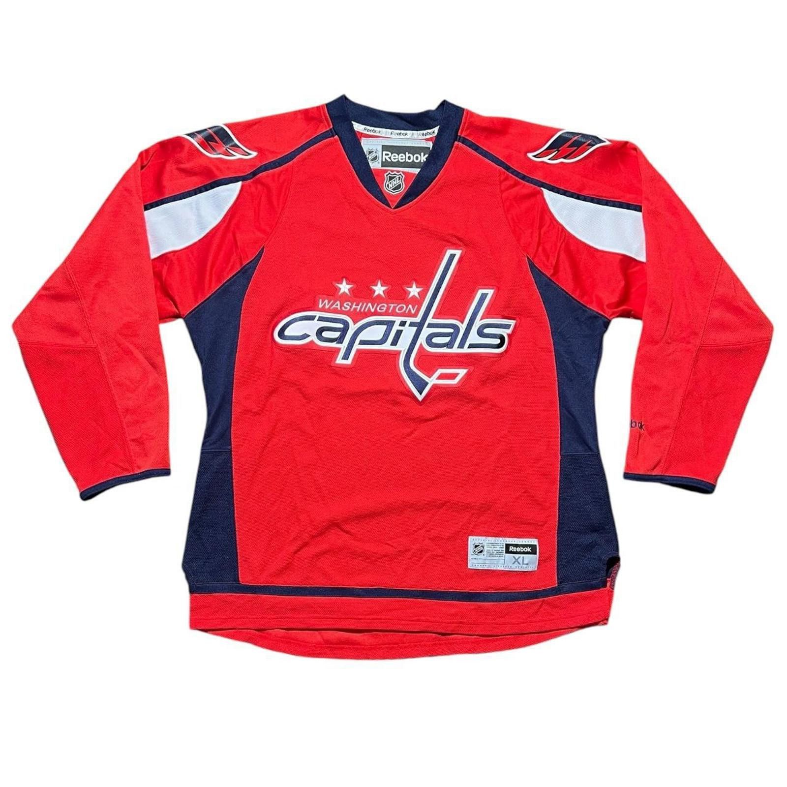 Reebok Washington Capitals NHL Hockey Jersey Size US XL / EU 56 / 4 - 1 Thumbnail
