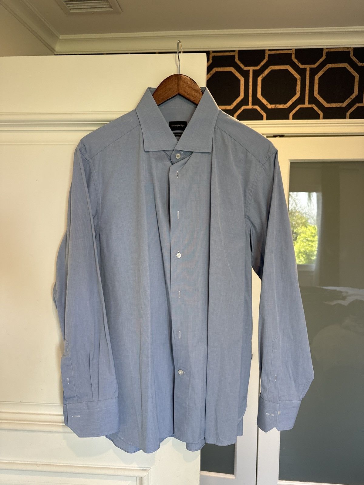 Ermenegildo Zegna Zegna Button Up Size US XL / EU 56 / 4 - 1 Thumbnail
