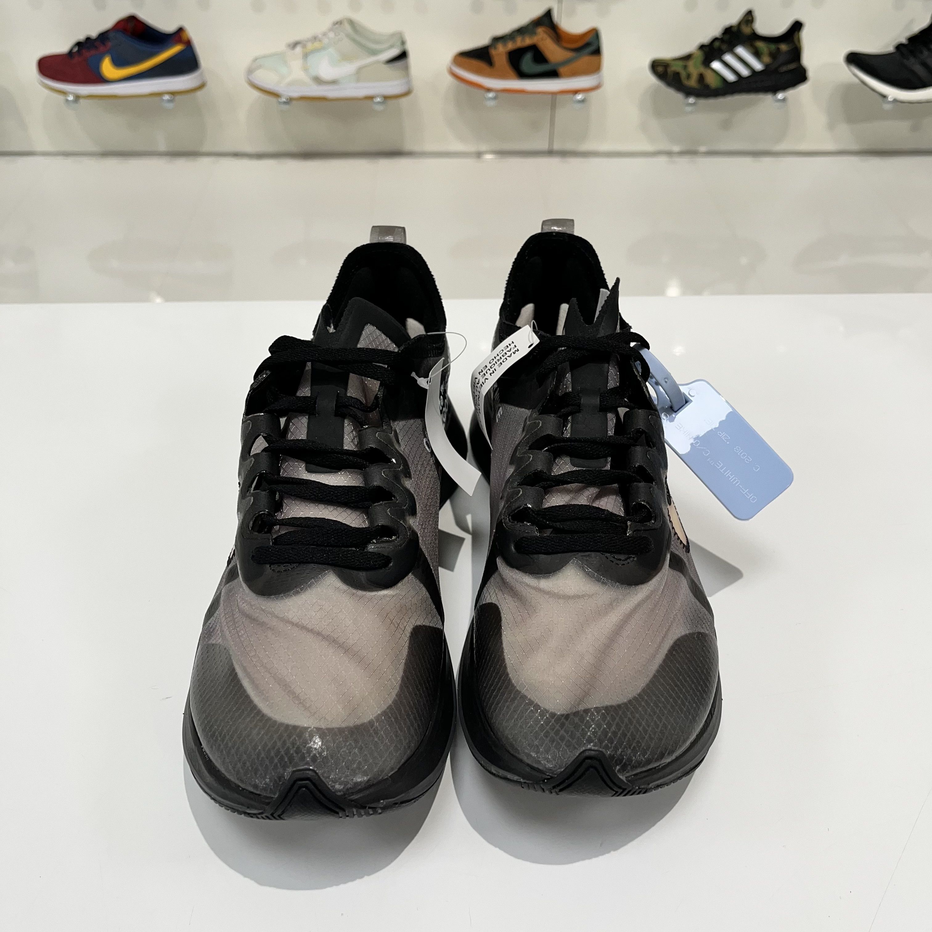 Nike × Off-White Nike Zoom Fly x Off-White Black/Silver Size US 8 / EU 41 - 10 Thumbnail