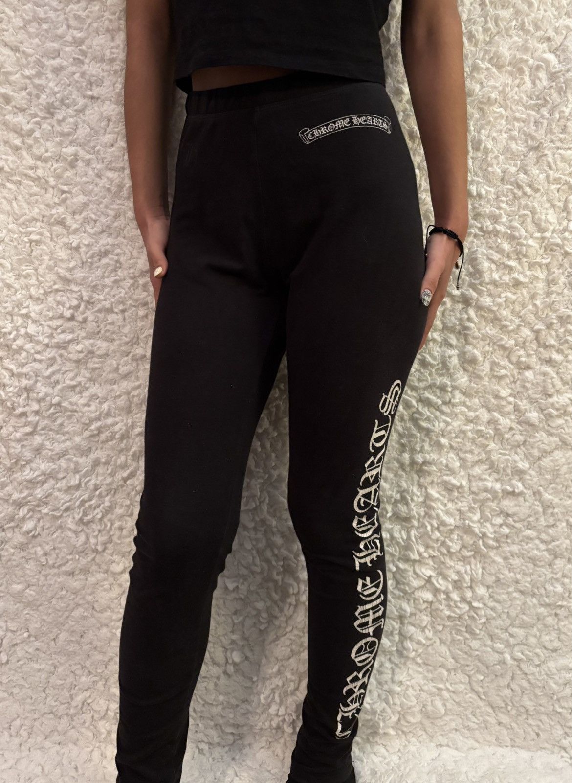 Chrome Hearts Chrome Hearts Leggings Size 27" / US 4 / IT 40 - 1 Thumbnail