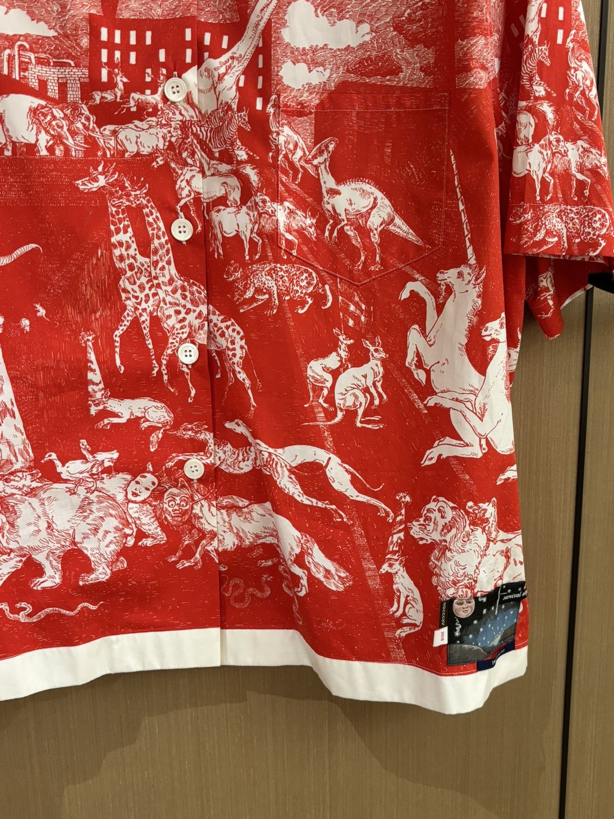 Prada FW2016 Christophe Chemin Survival Utopia Shirt Size US XL / EU 56 / 4 - 4 Thumbnail