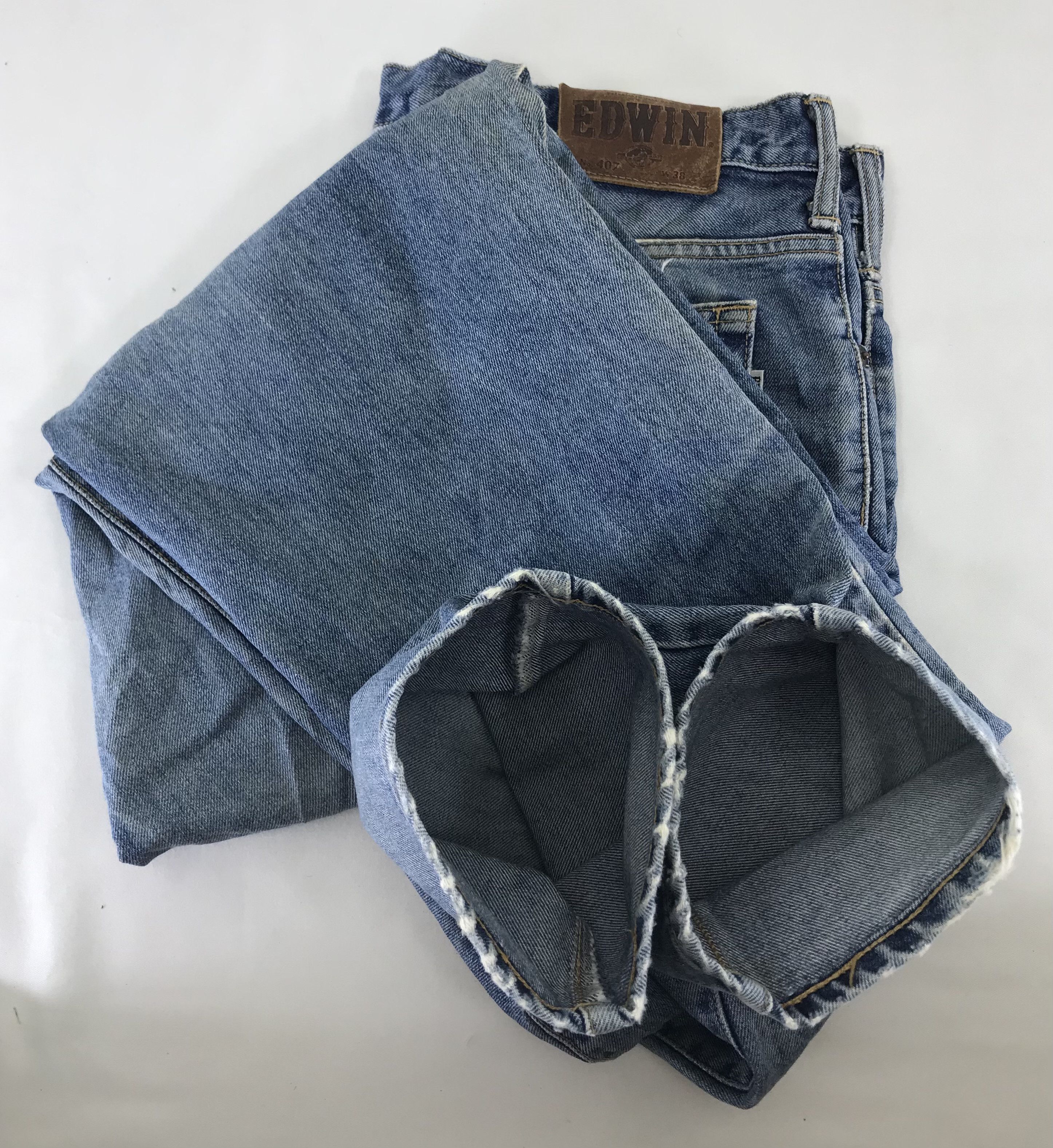 Edwin Vintage Edwin 407 Distressed Jeans Size US 38 / EU 54 - 13 Thumbnail