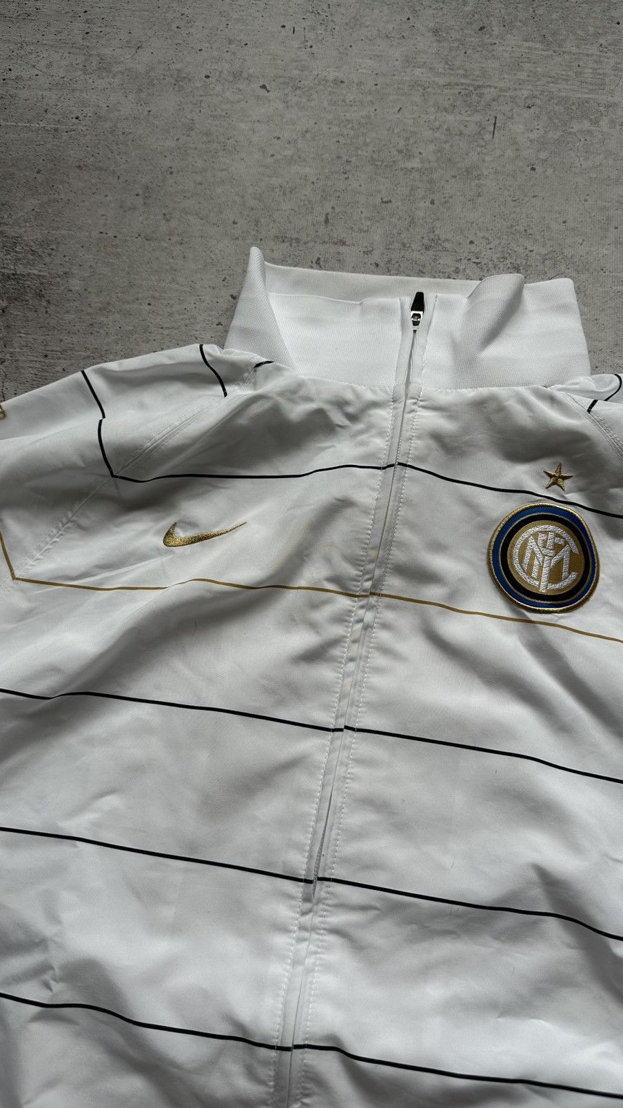 Nike Rare Nike Vintage Internazionale Milano Track Jacket Size US XL / EU 56 / 4 - 6 Thumbnail