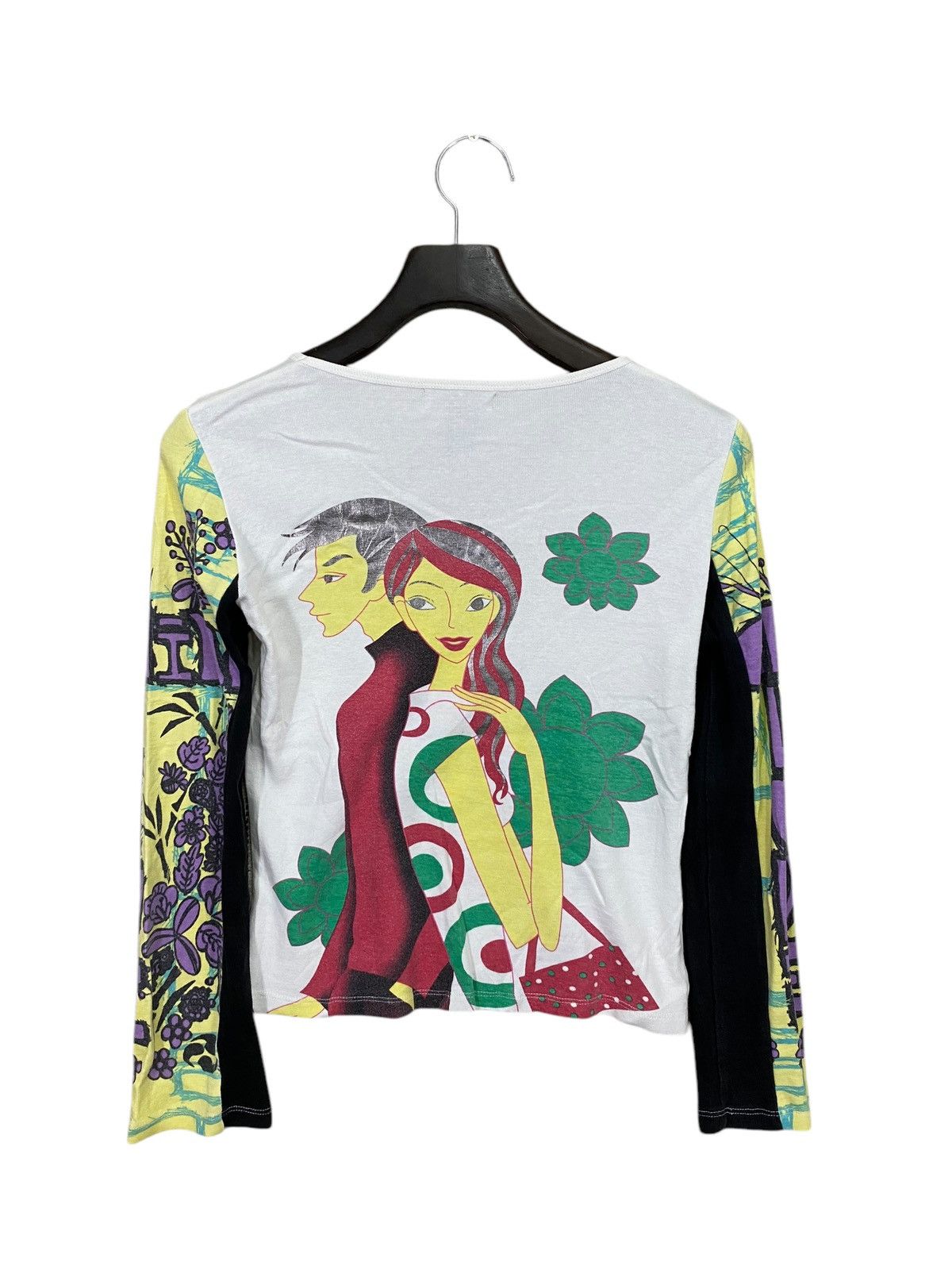 Custo Barcelona × Designer × Vintage Vintage custo barcelona tshirt longsleeve Size M / US 6-8 / IT 42-44 - 3 Thumbnail