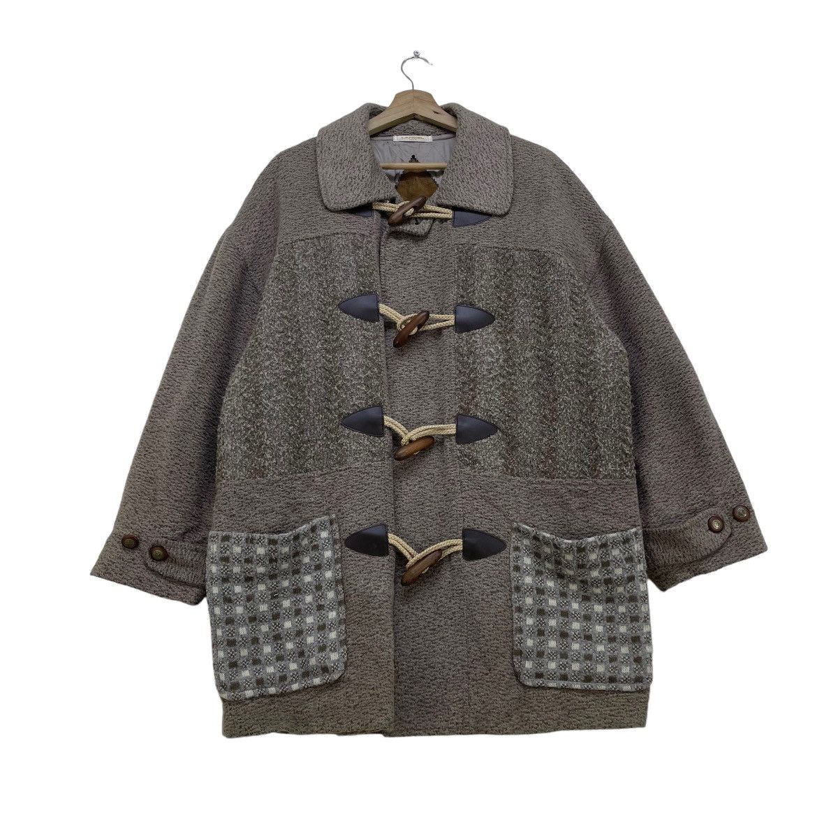 Lancel 🔥Vintage Lancel Duffle Coat Jacket Size M / US 6-8 / IT 42-44 - 3 Thumbnail